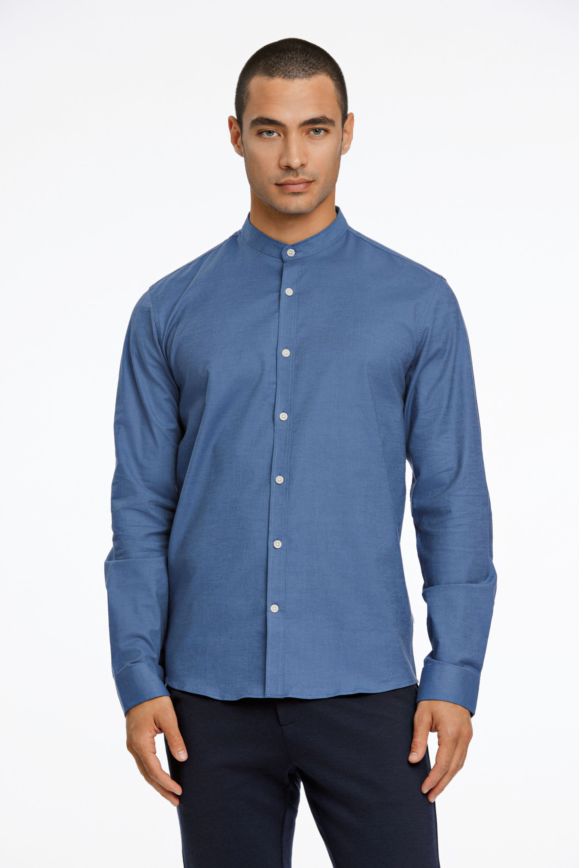 Oxfordskjorta Oxfordskjorta Blå 30-203174A
