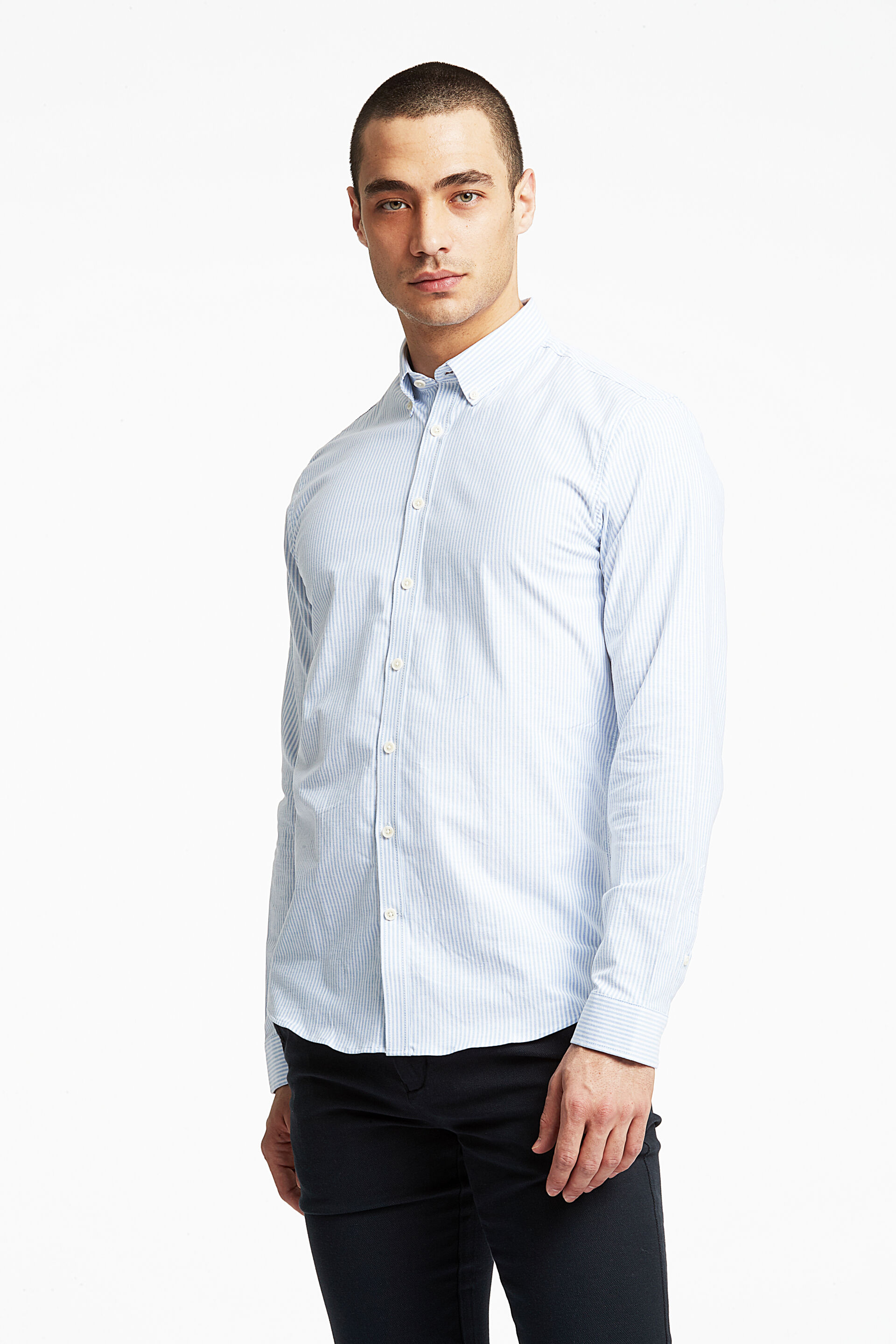 Oxfordskjorta Oxfordskjorta Blå 30-203296