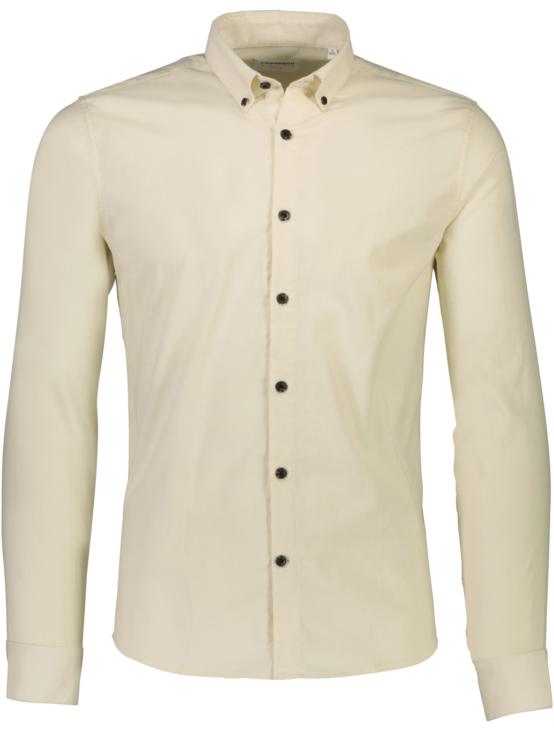 Lindbergh Fløjlsskjorte hvid / cream white