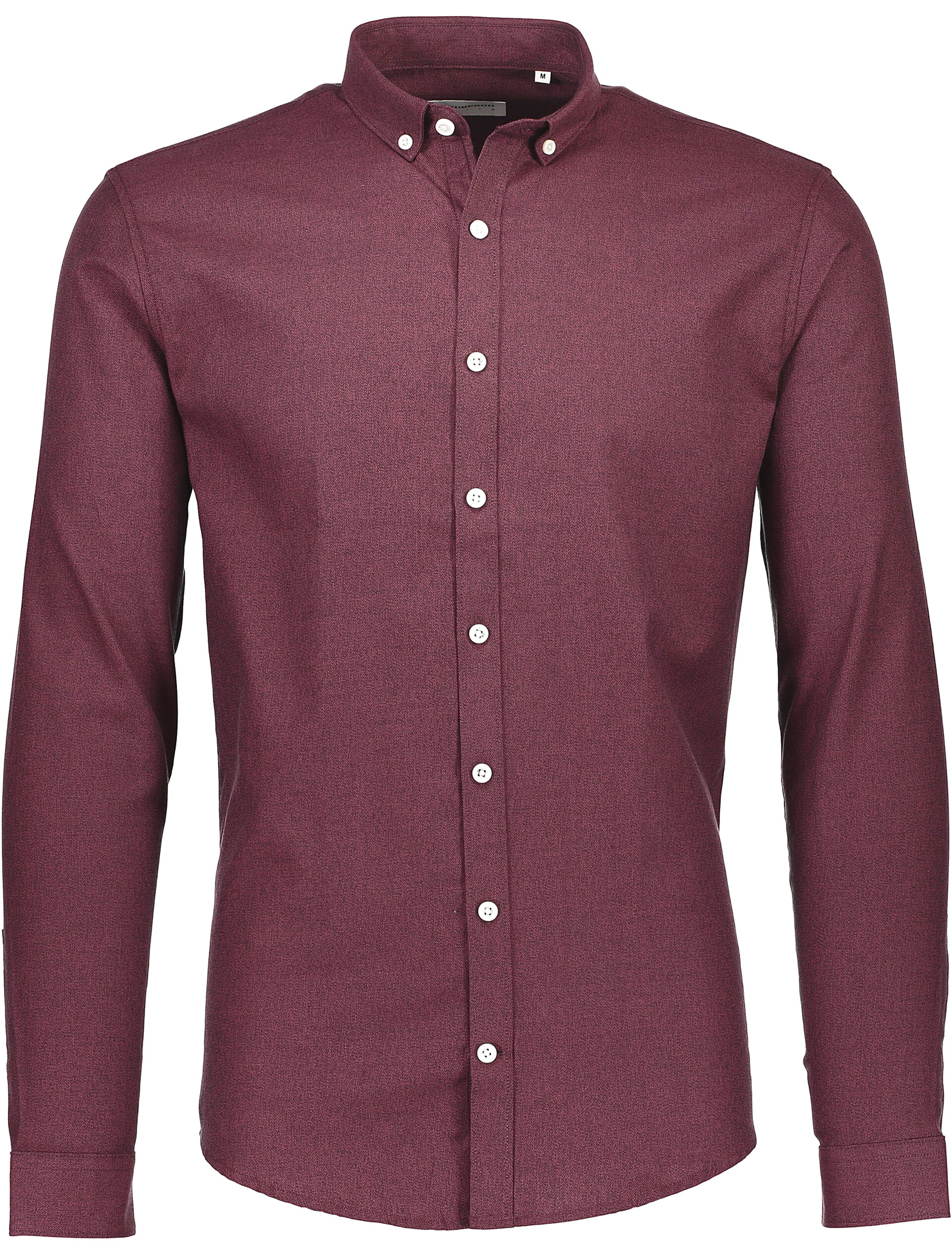 Lindbergh Business-Casual-Hemd rot / bordeaux