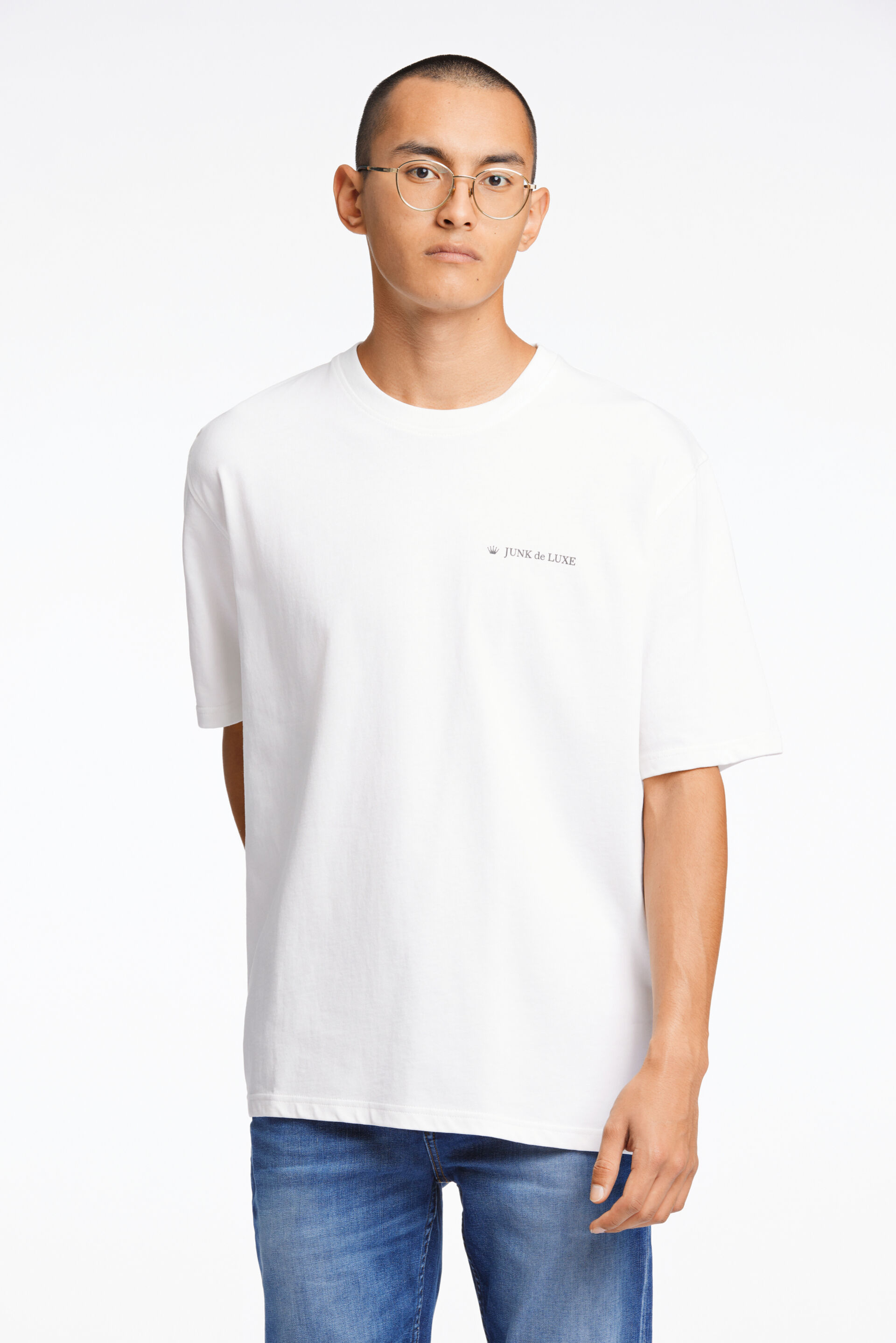 Junk de Luxe  T-shirt Hvid 60-455019