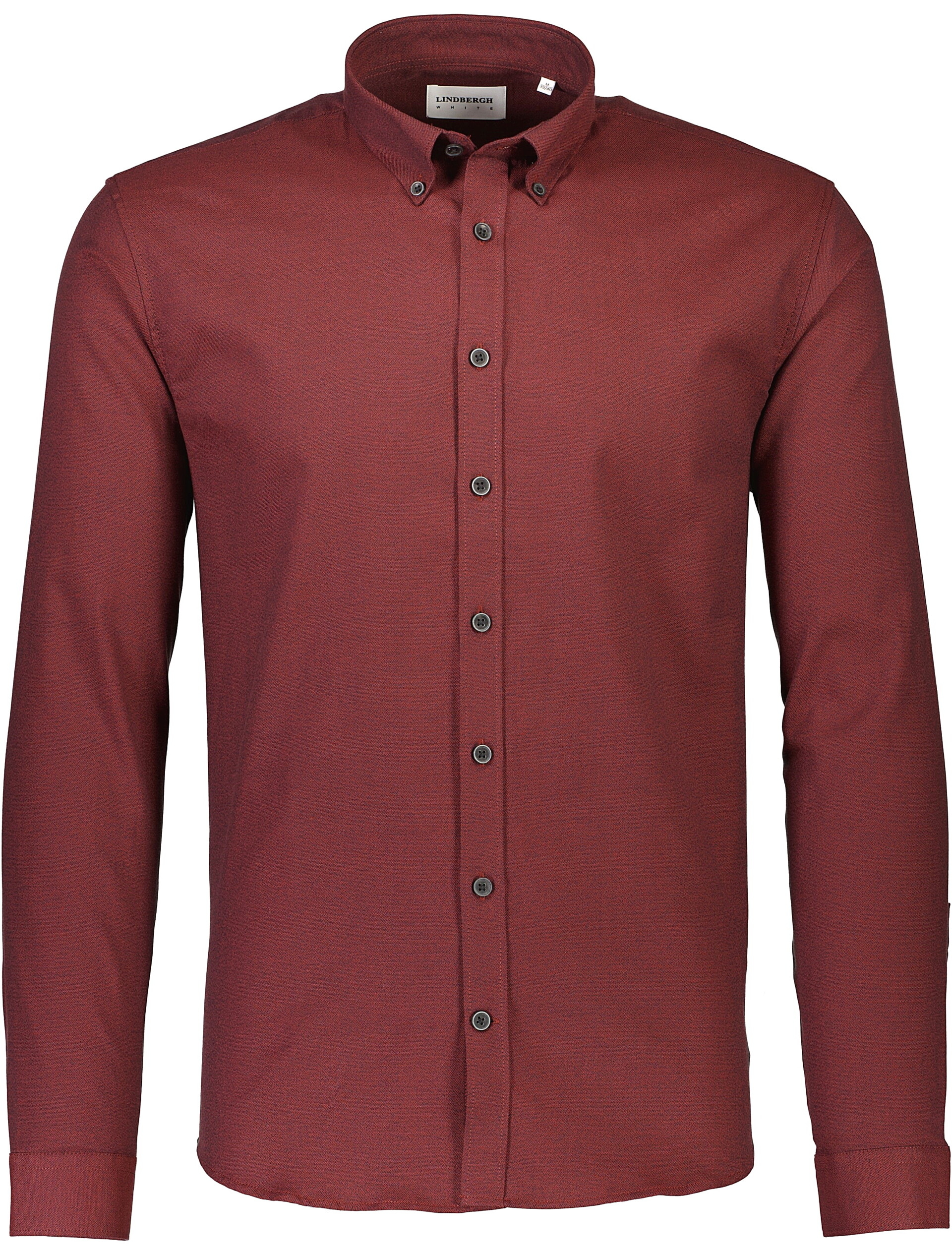 Lindbergh Business casual overhemd rood / red