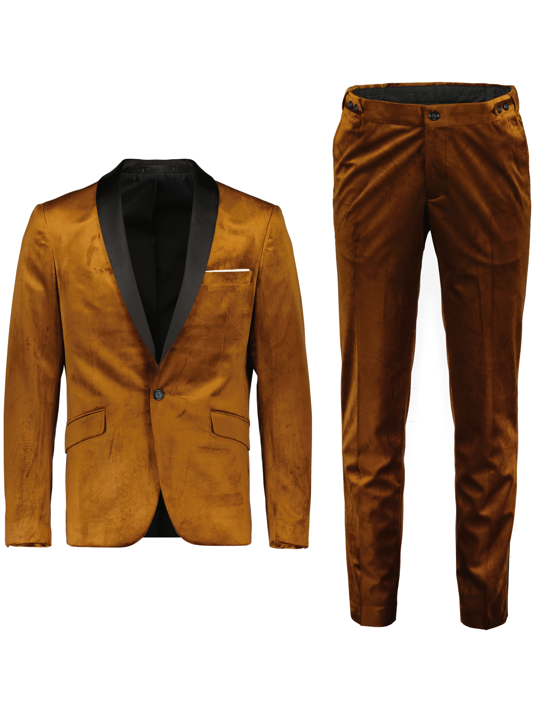 Lindbergh Suit brown / dk camel