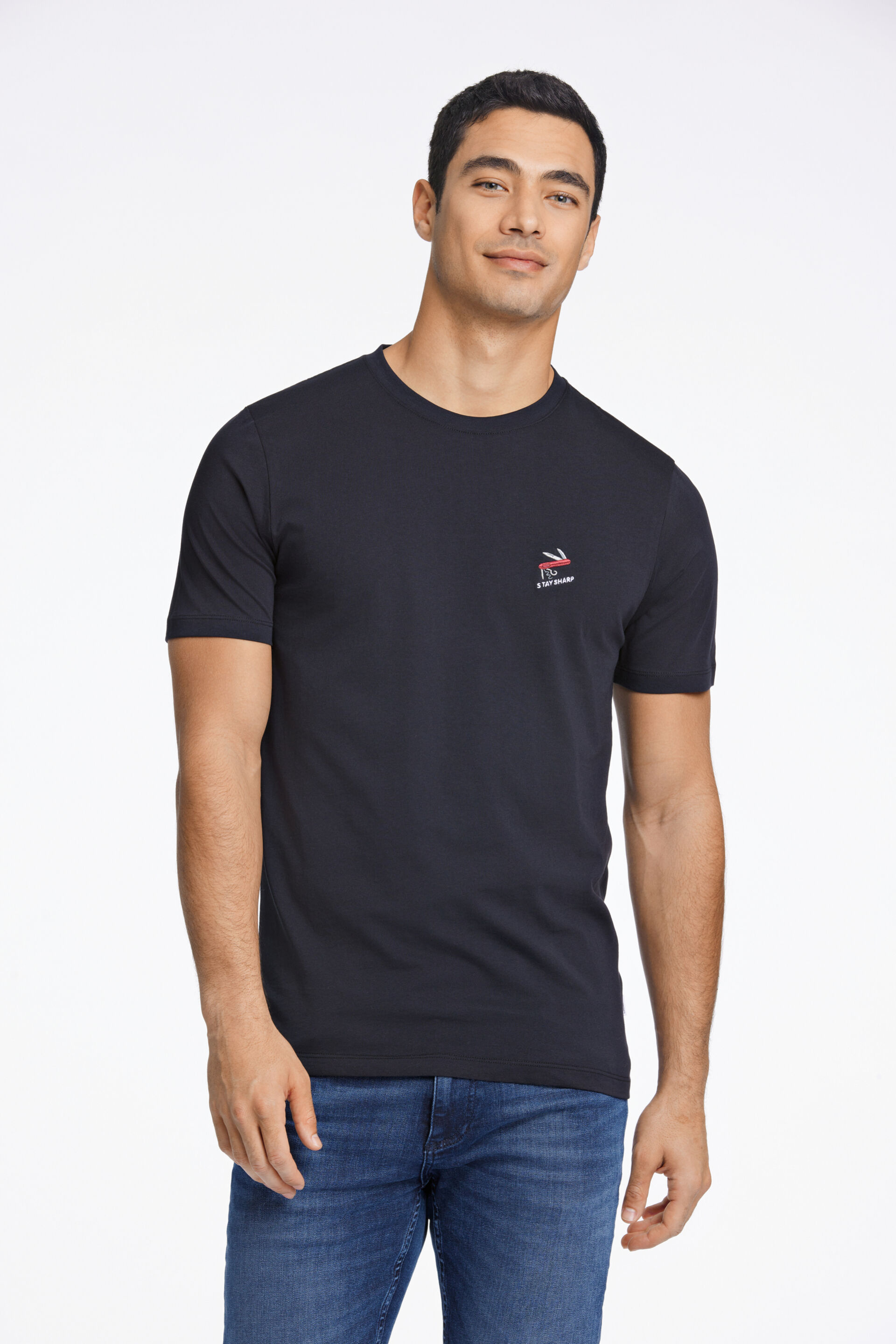 T-shirt T-shirt Svart 30-400235