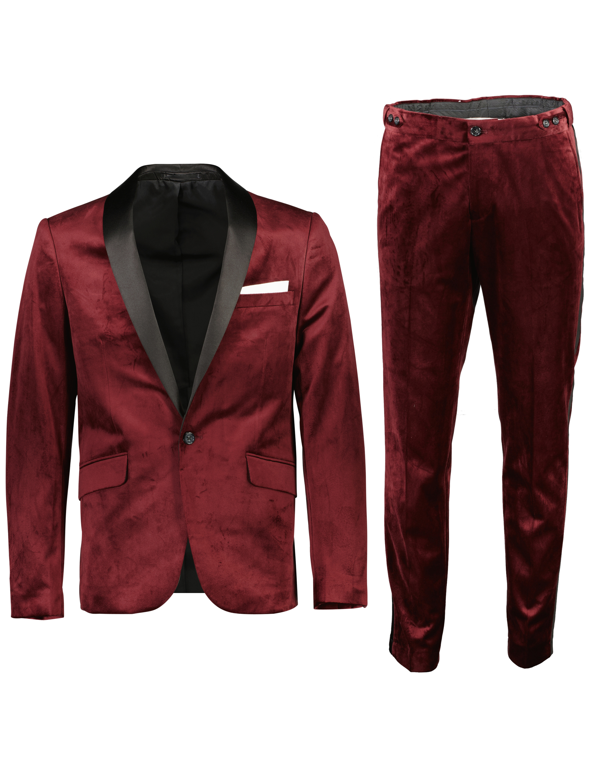 Lindbergh Kostym röd / burgundy