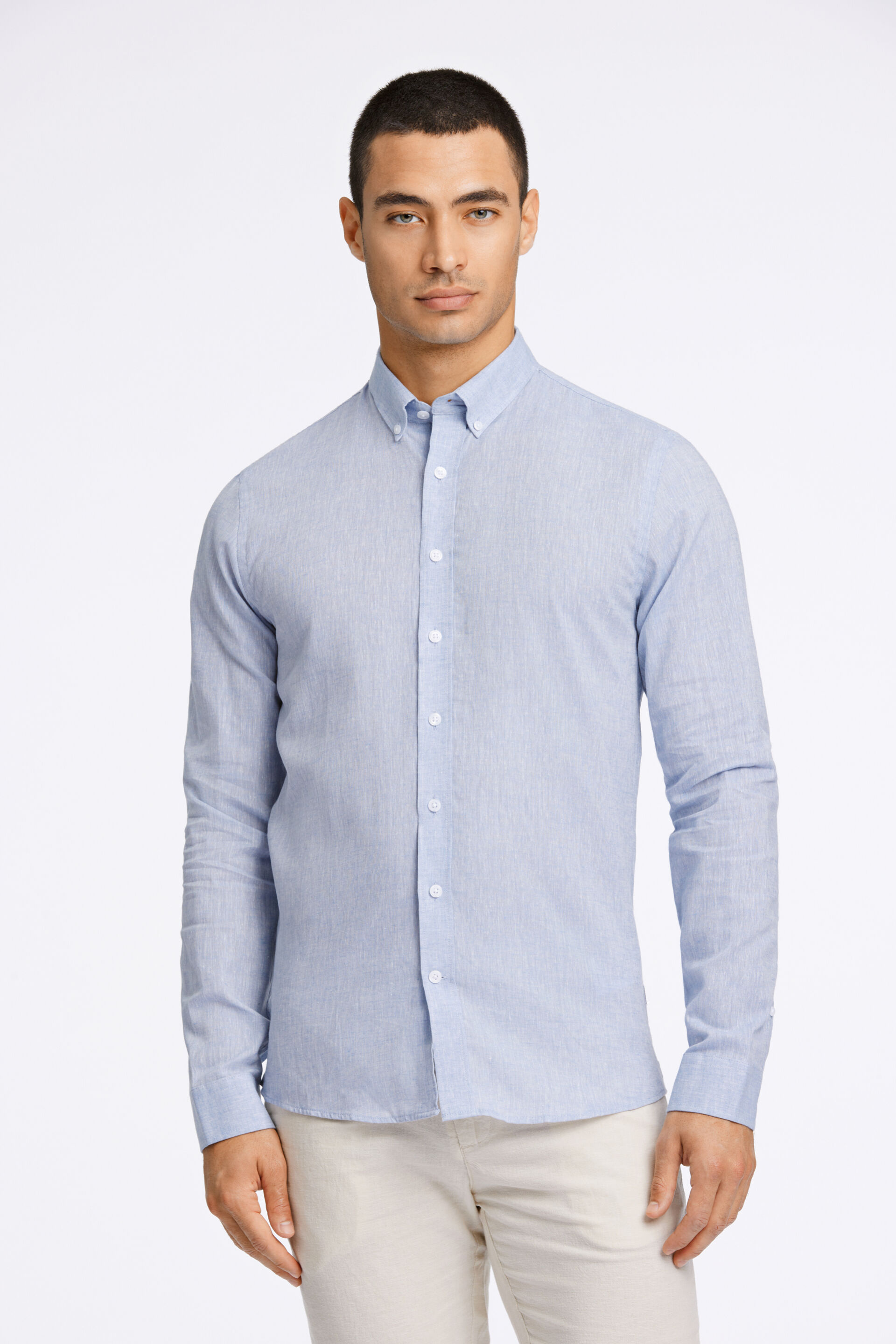 Linen shirt Linen shirt Blue 30-203344