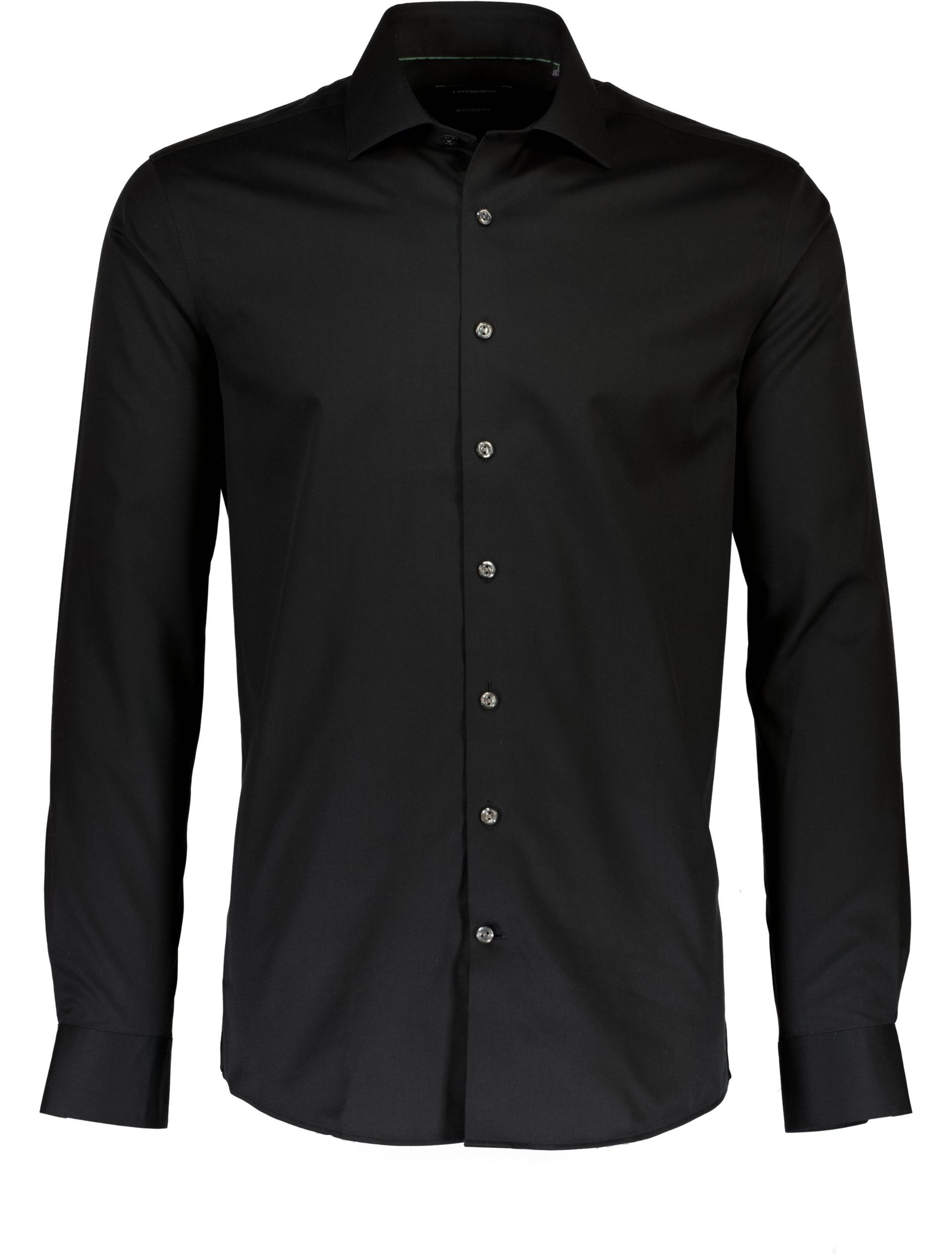 Lindbergh Zakelijk overhemd zwart / black