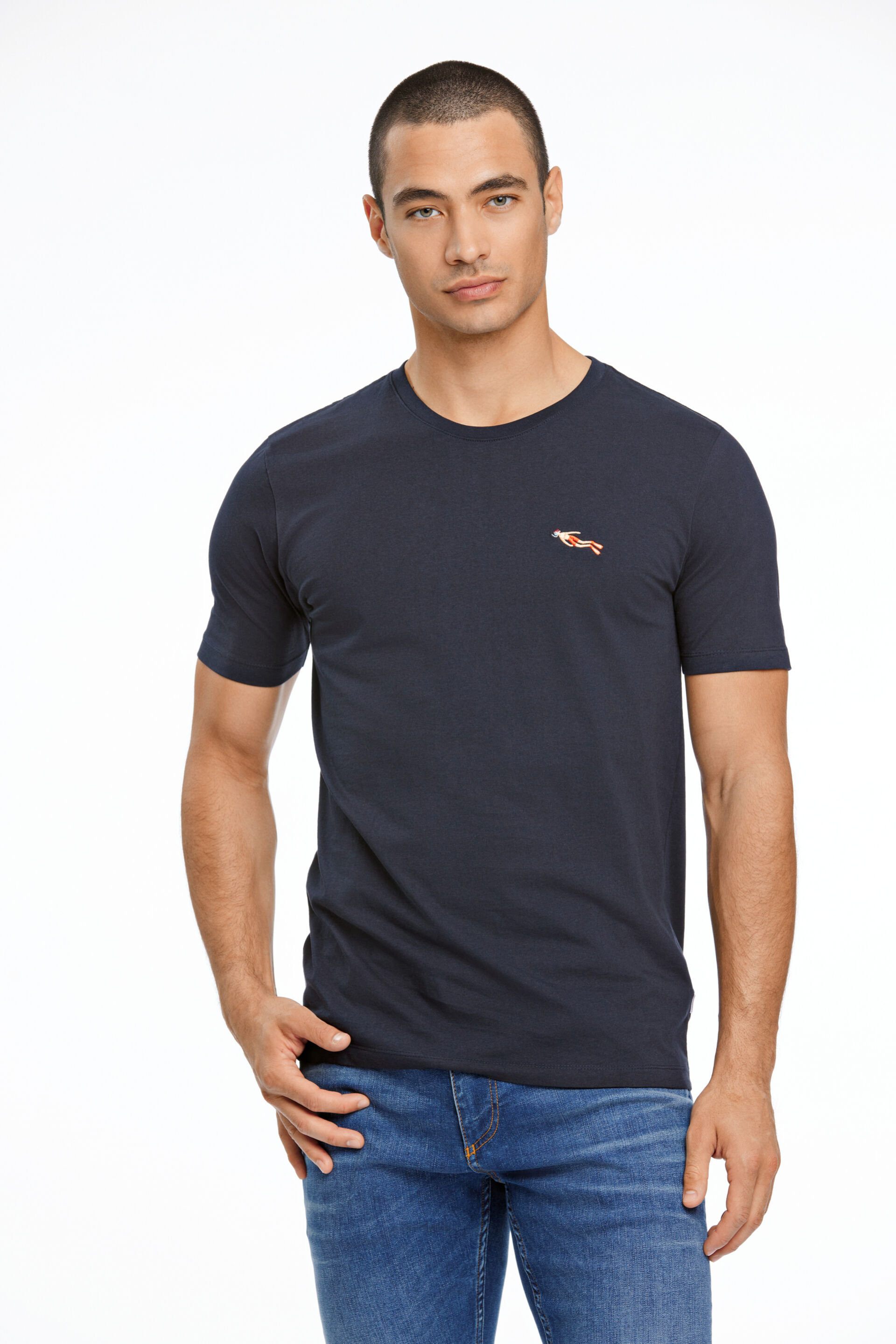 T-shirt T-shirt Blauw 30-400235