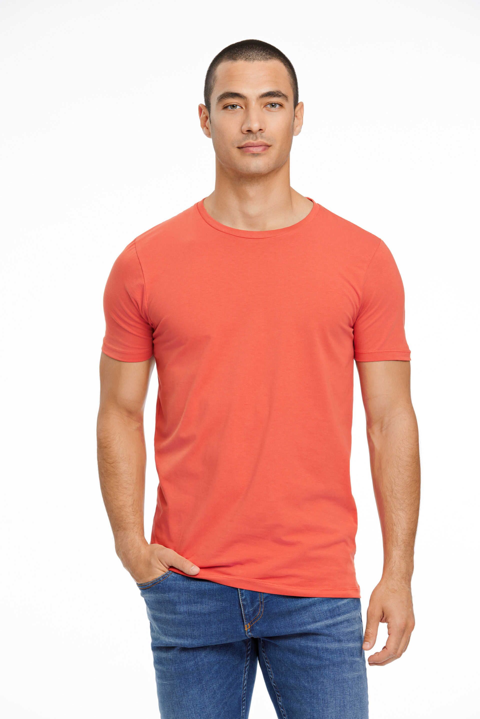 T-shirt T-shirt Rot 30-48003E