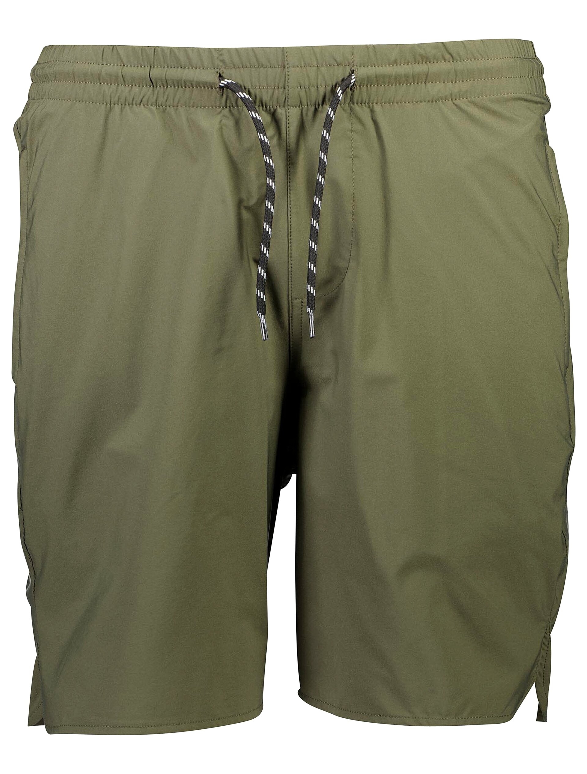 Lindbergh Casual korte broek groen / army