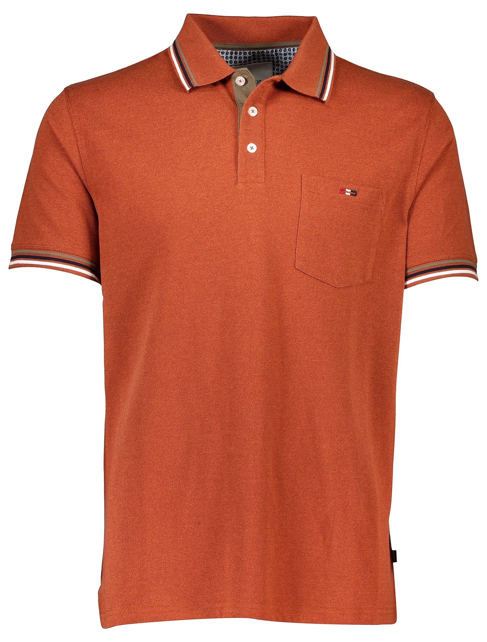 Bison Poloshirt orange / dk orange 224