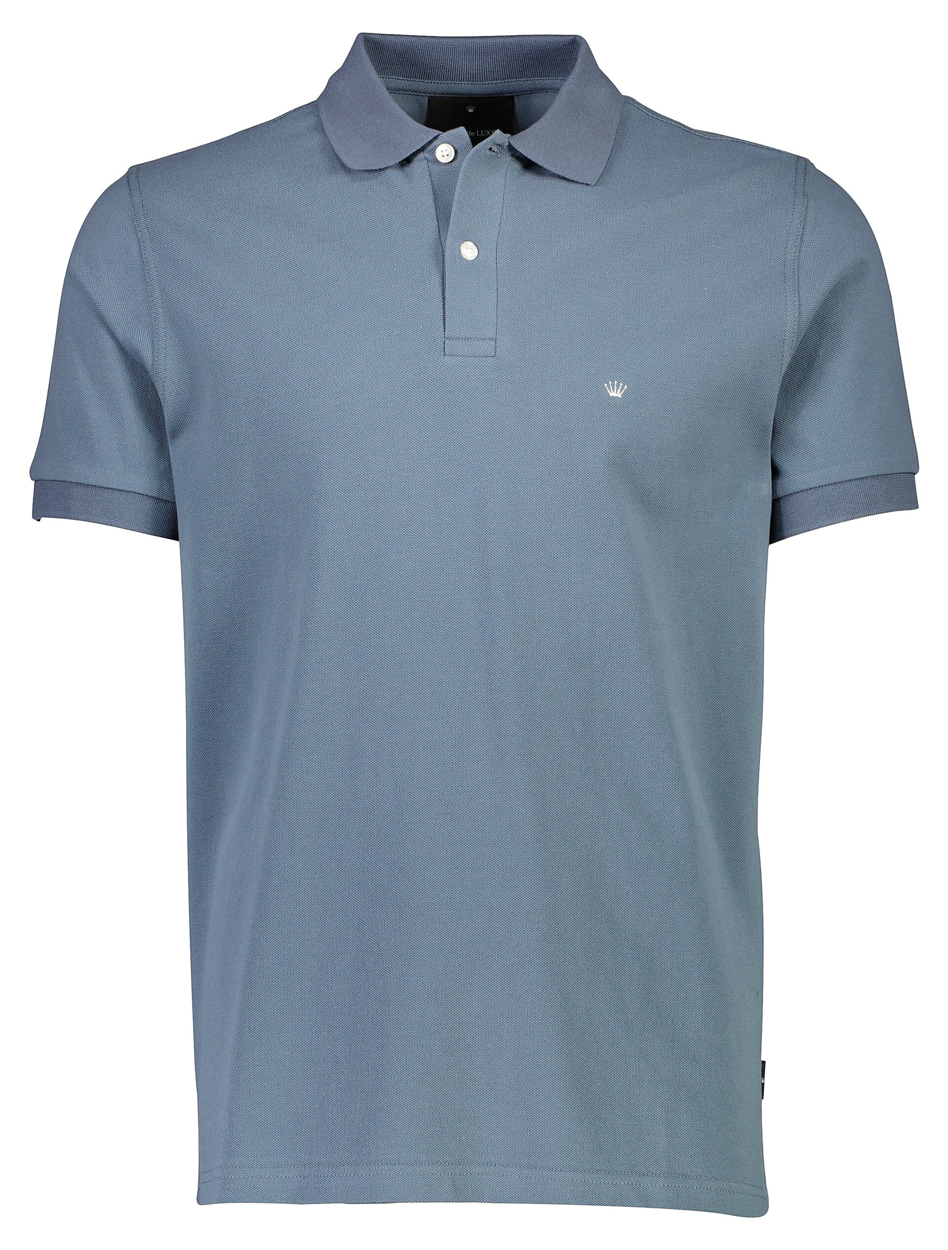 Junk de Luxe Polo shirt blue / blue grey
