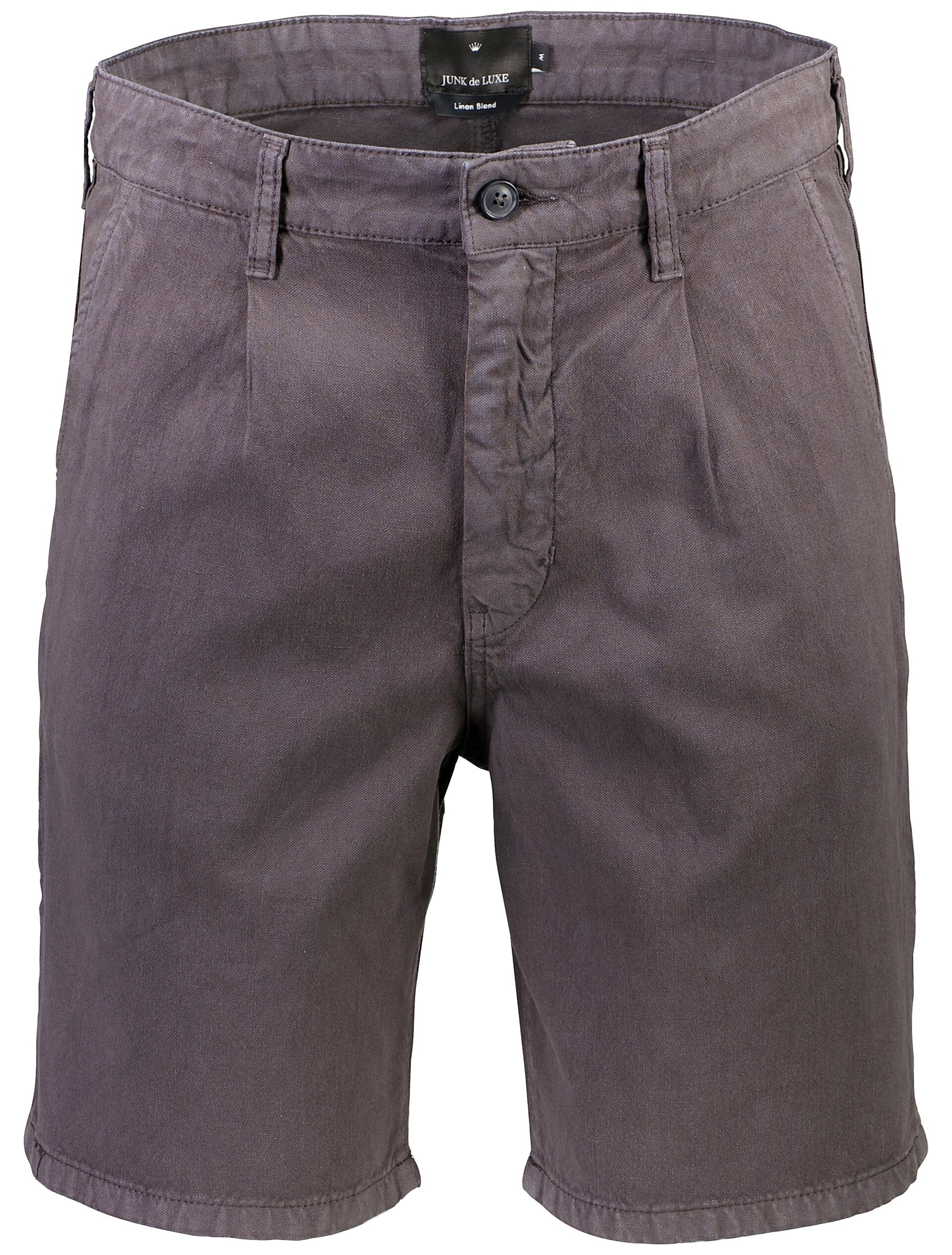 Junk de Luxe Linen shorts grey / charcoal