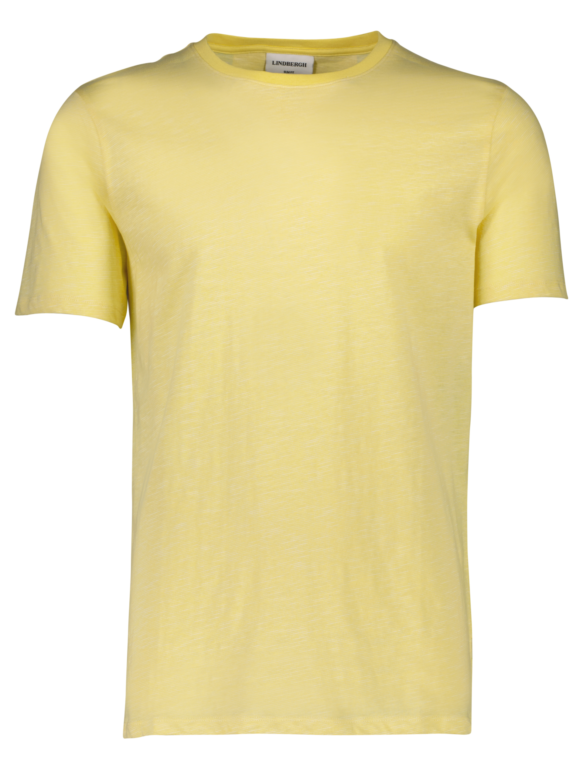 Lindbergh T-shirt rood / pastel yellow