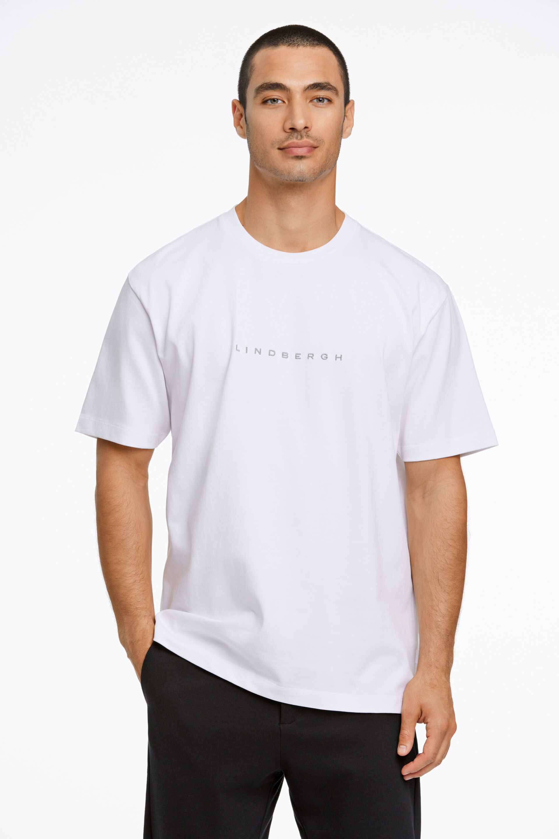 Lindbergh  T-shirt Hvid 30-400120B