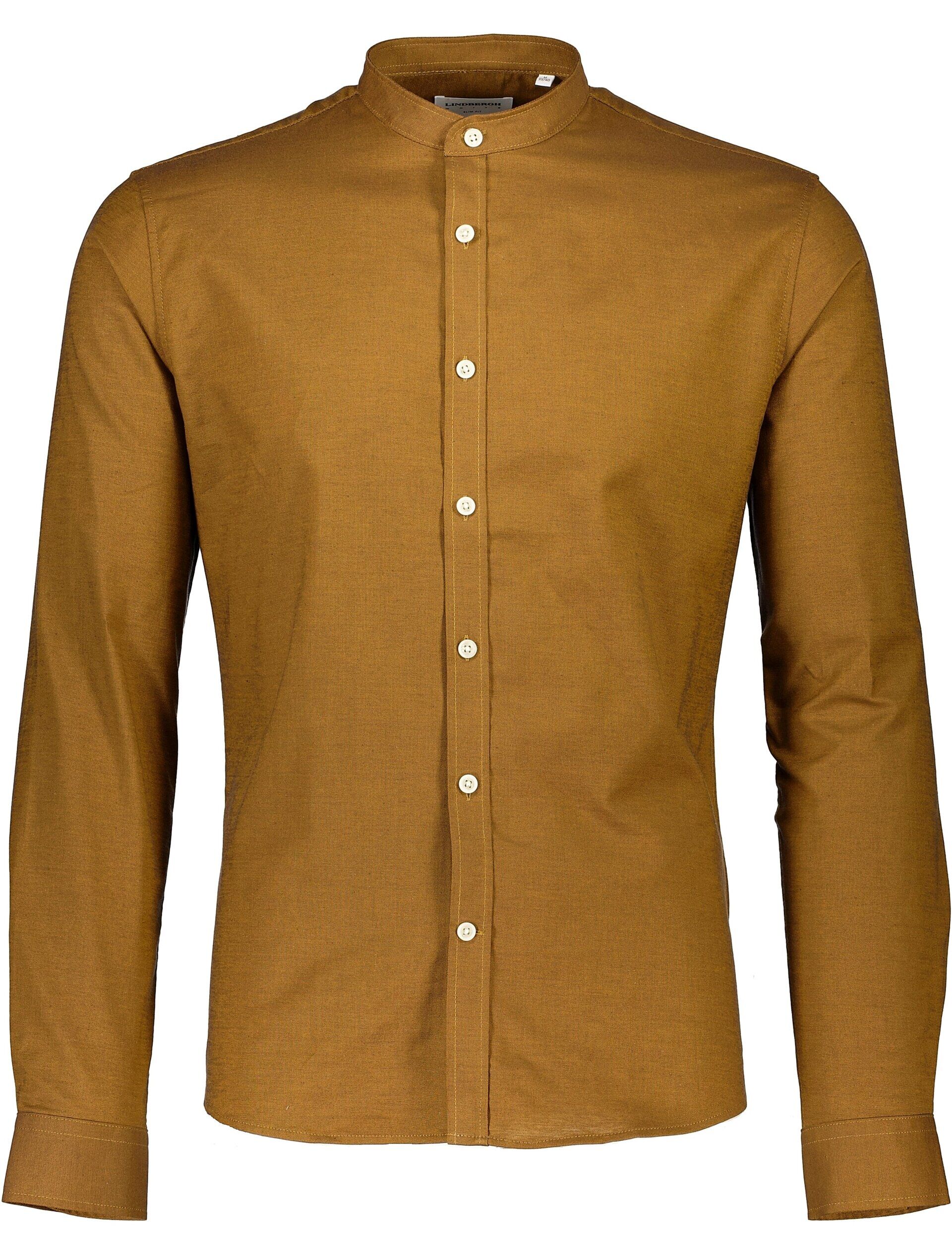 Oxford overhemd Oxford overhemd Bruin 30-203174A