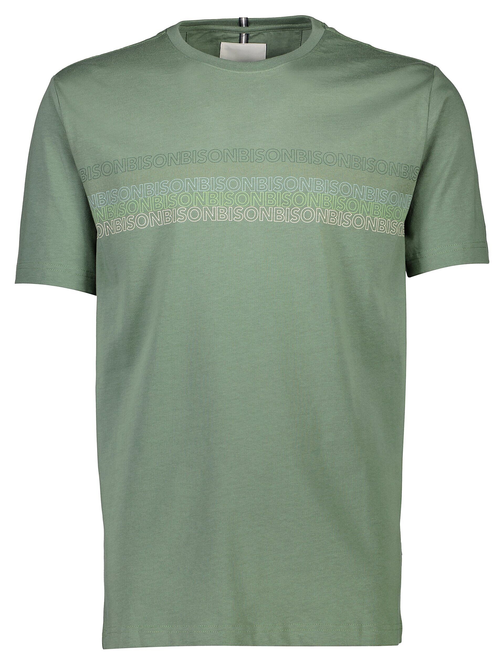 Bison  T-shirt Grøn 80-400112PLUS