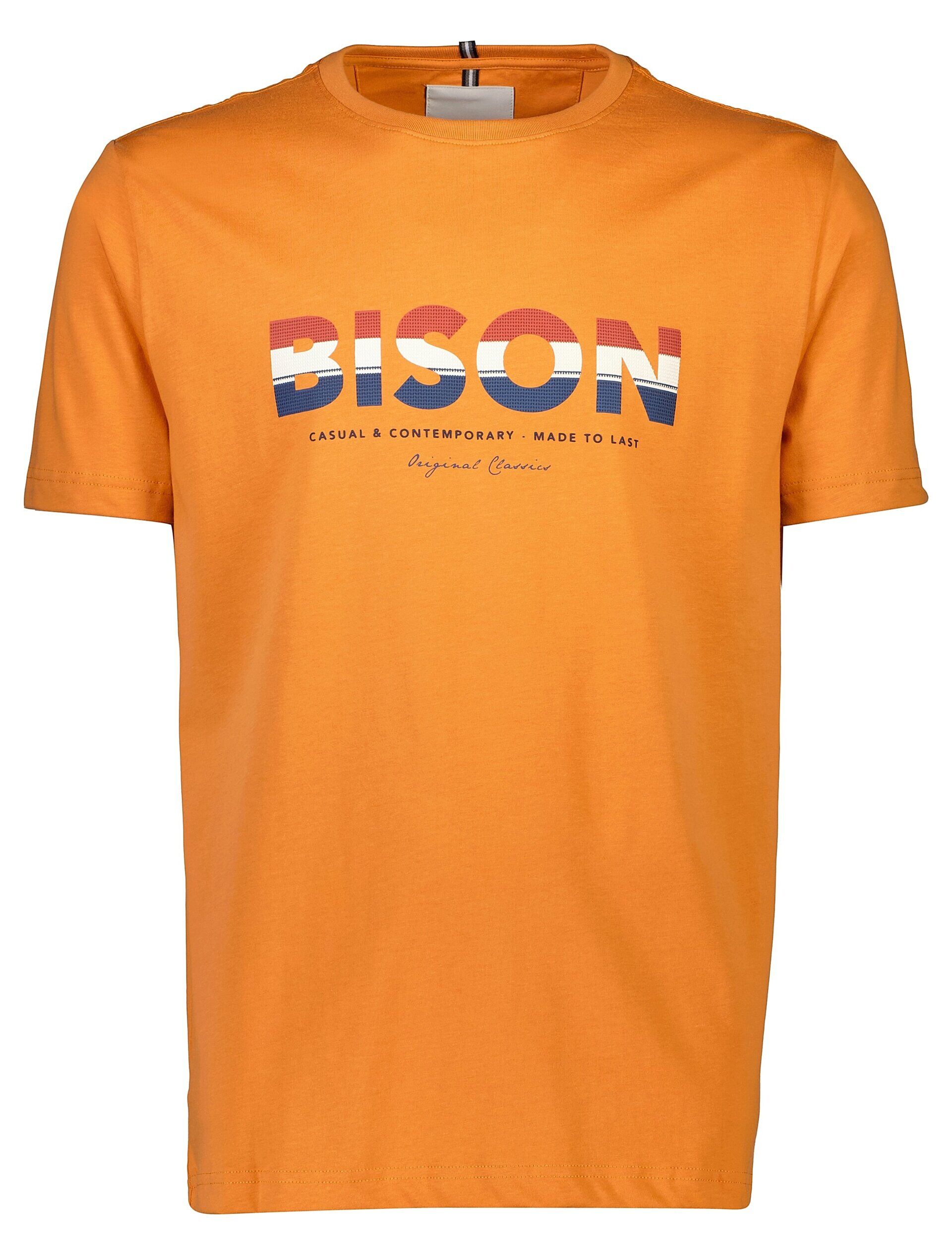 Bison  T-shirt Orange 80-400113PLUS