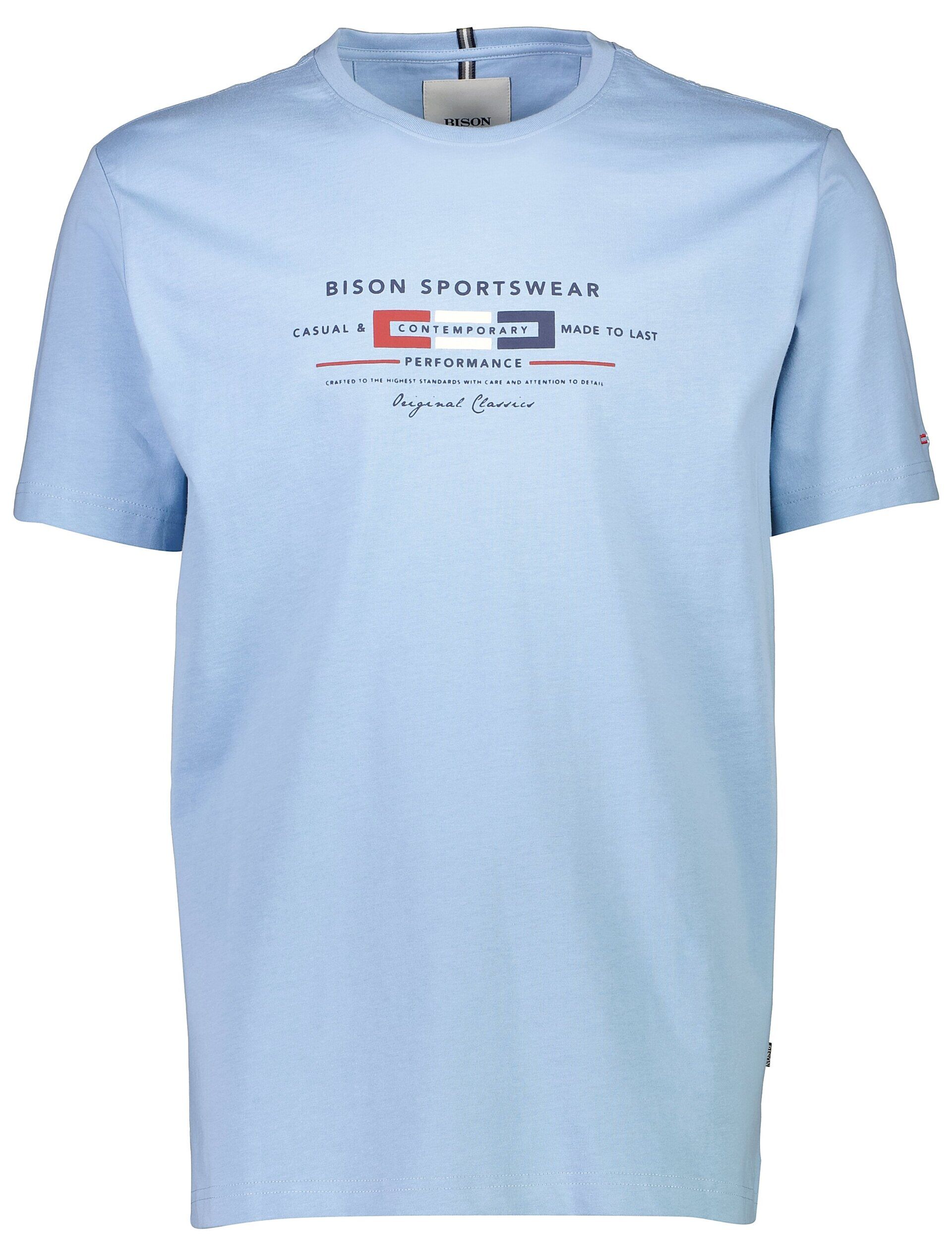 Bison  T-shirt Blå 80-400115PLUS