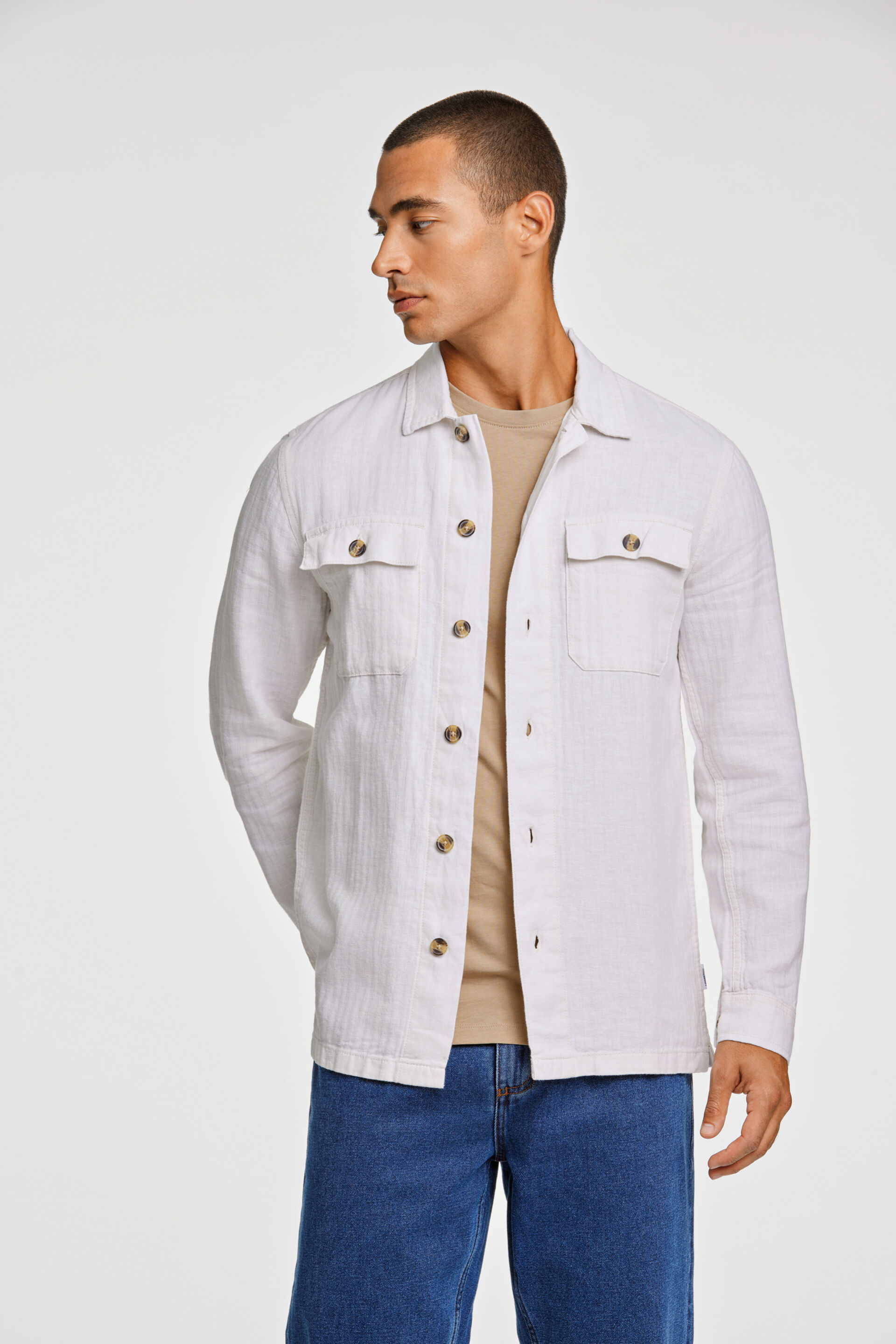 Linen shirt Linen shirt White 30-304020
