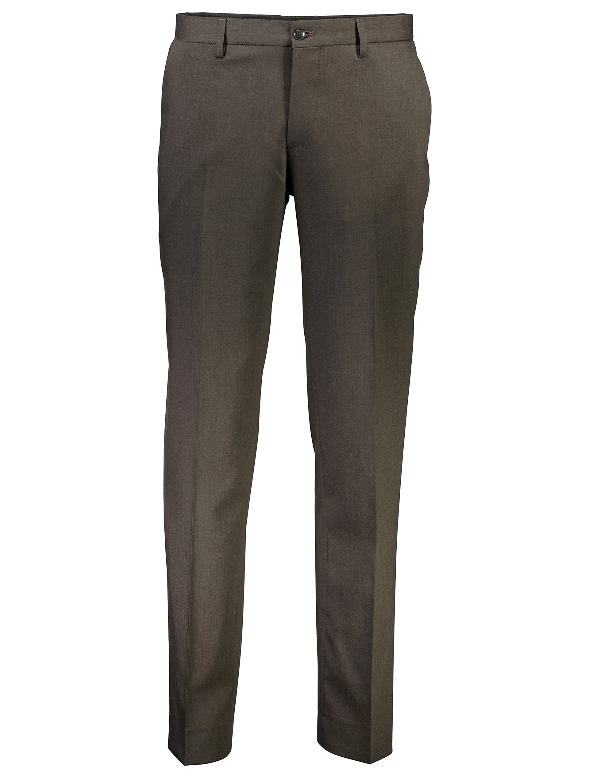Lindbergh Suit pants brown / brown mel