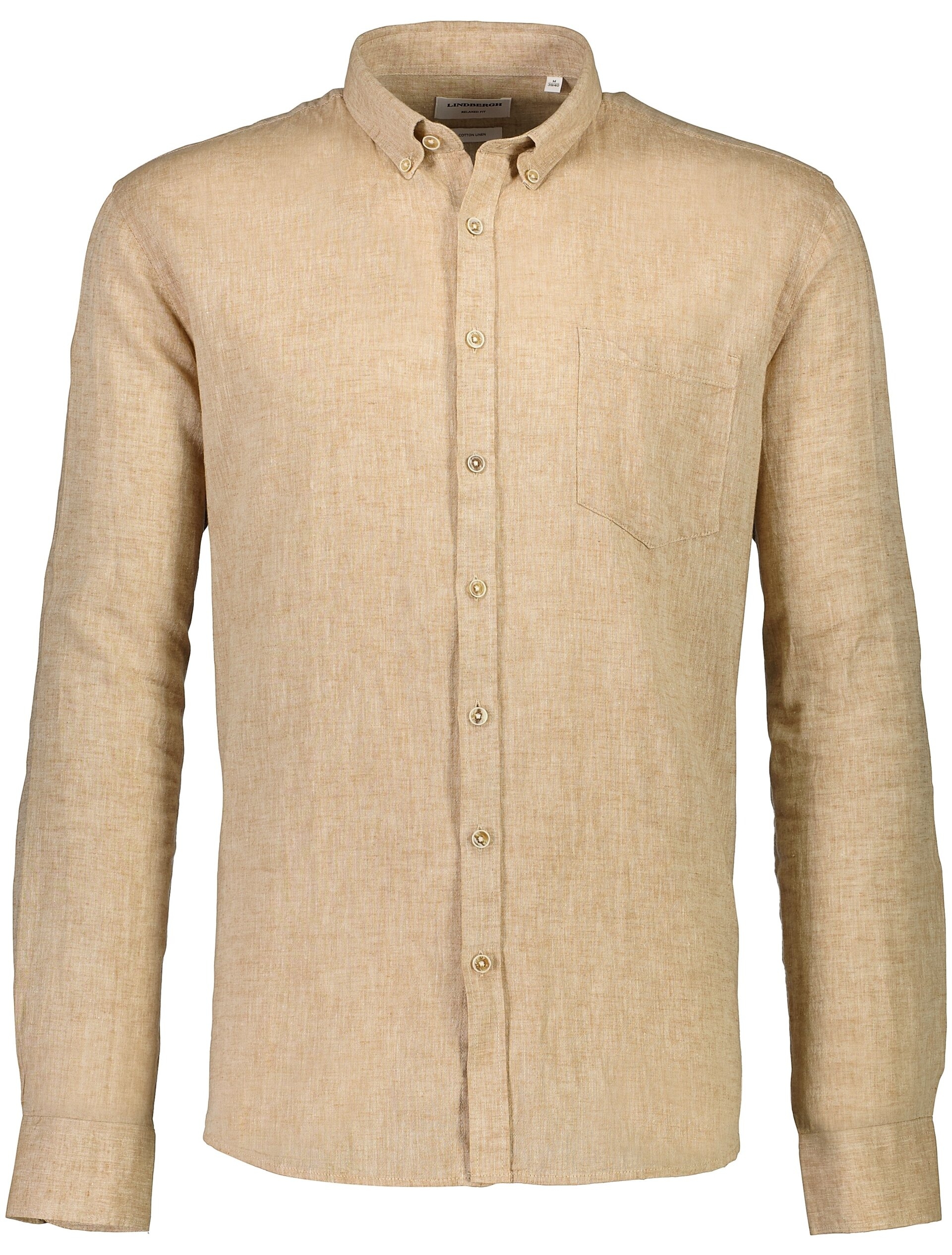 Lindbergh Linen shirt sand / mid sand