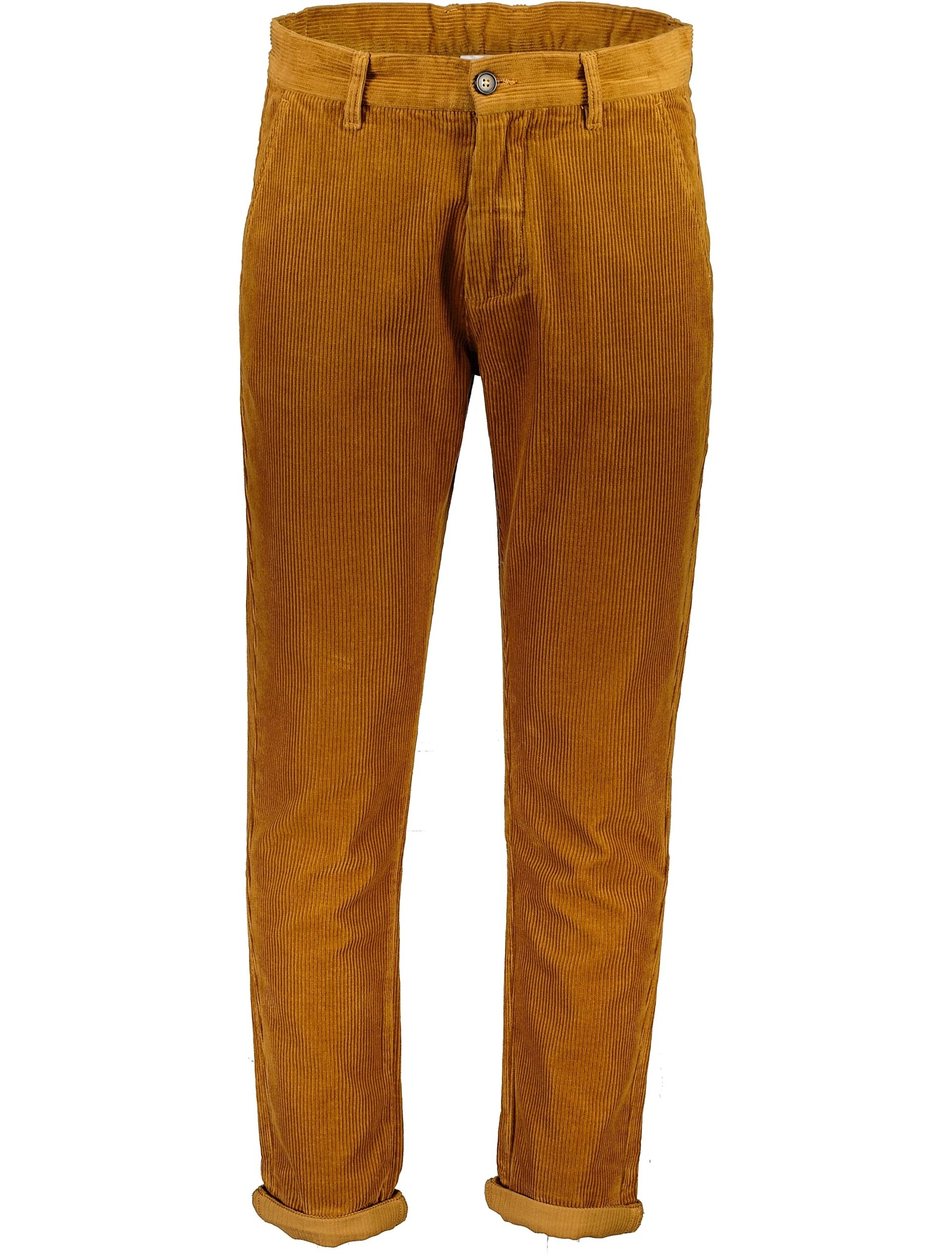 Lindbergh Corduroy trousers brown / lt brown 324