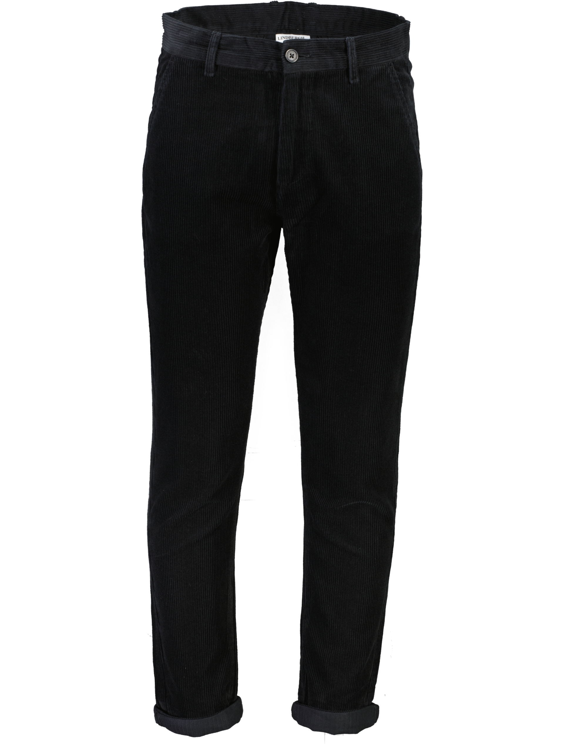 Lindbergh Corduroy trousers black / black 324
