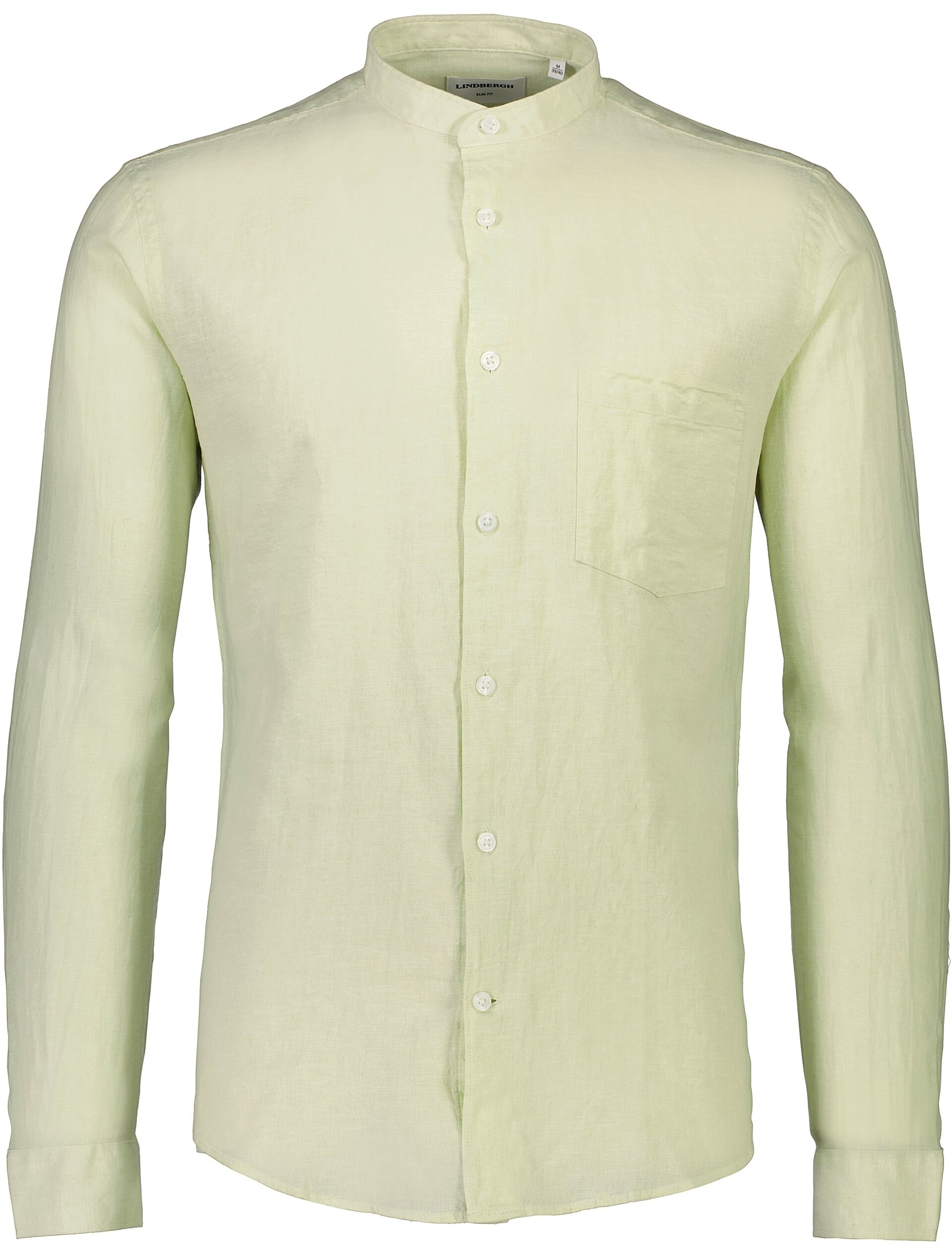 Lindbergh Linen shirt green / mint