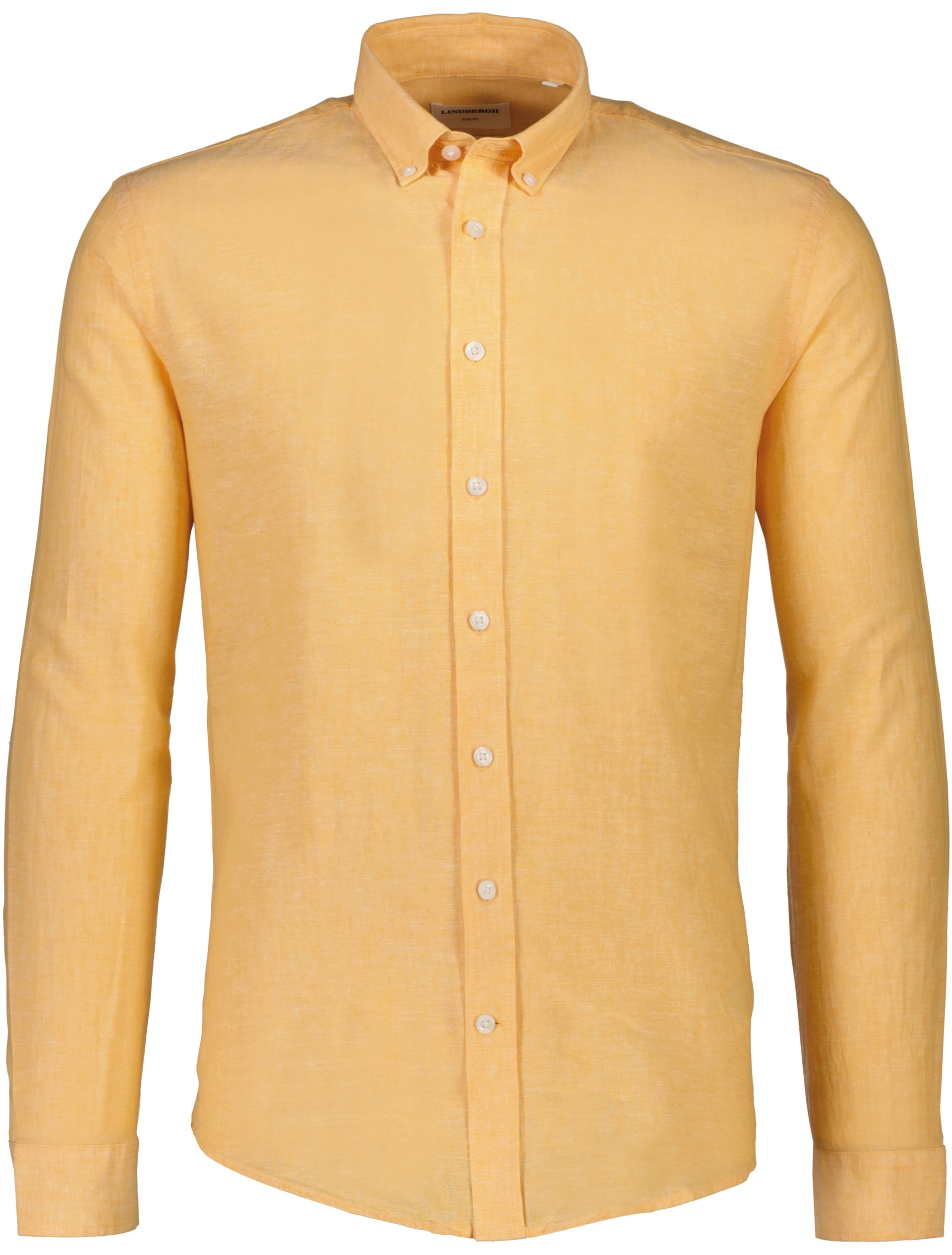 Lindbergh Linen shirt orange / lt orange