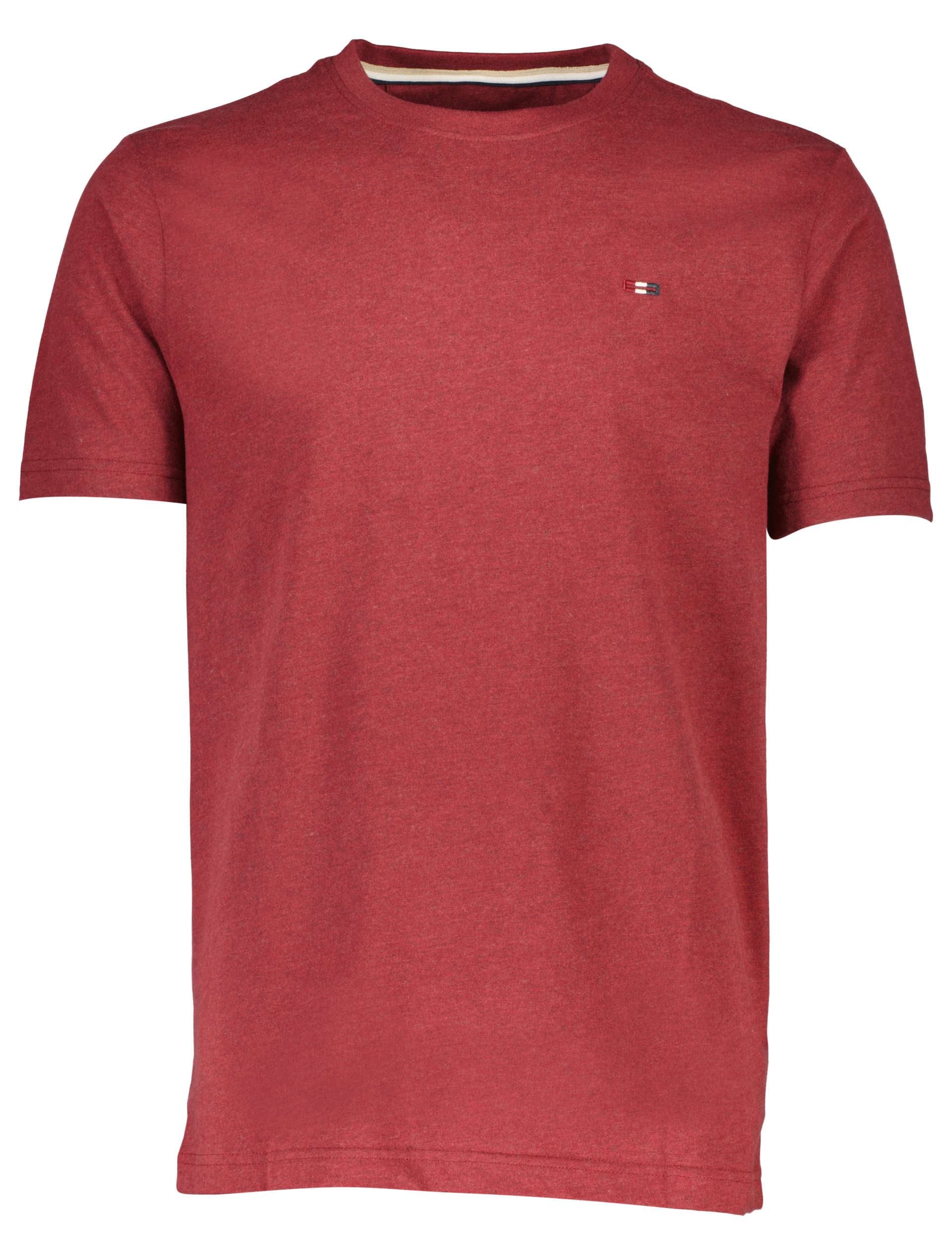 Bison T-shirt rød / dk red mel