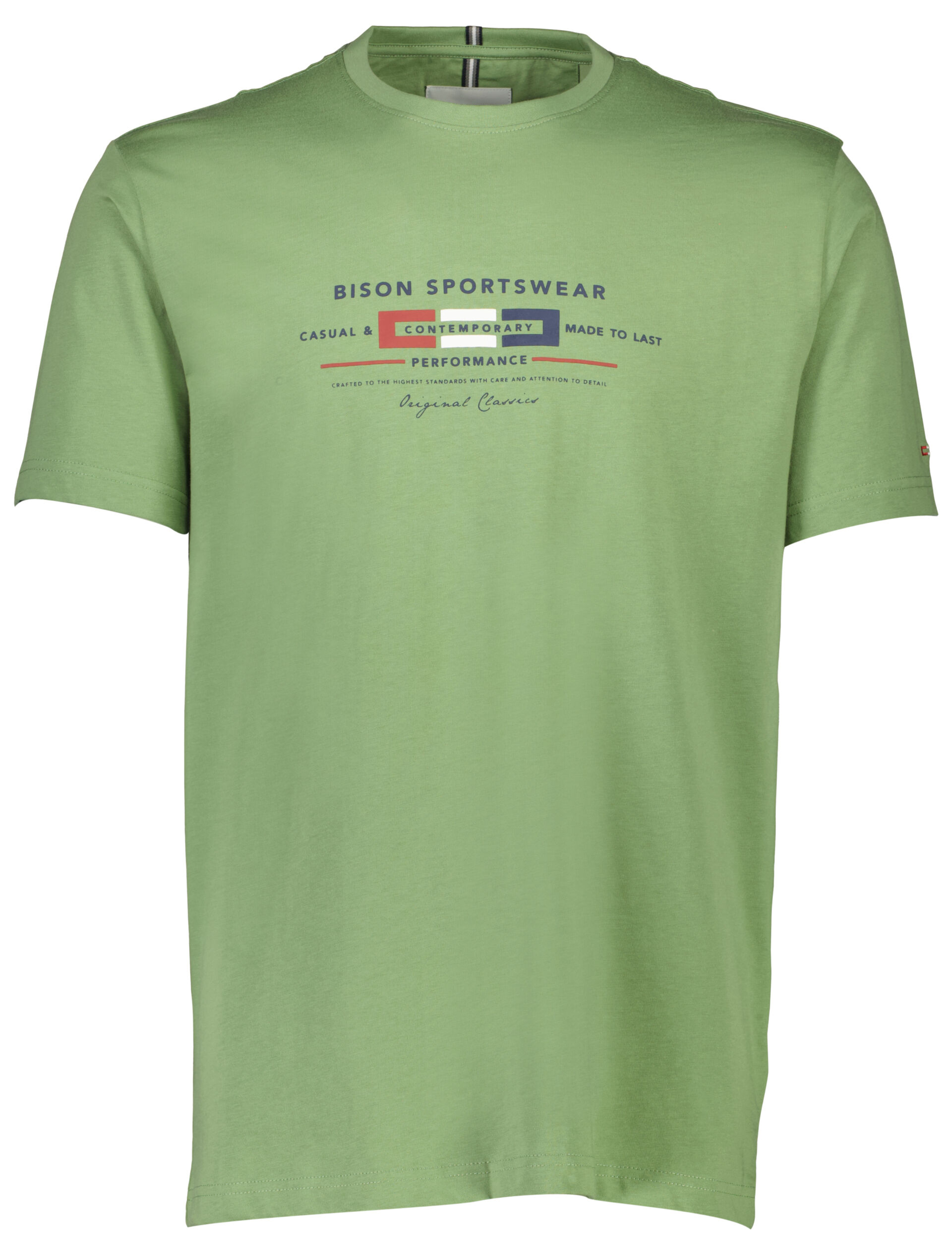 Bison  T-shirt Grøn 80-400115APLUS