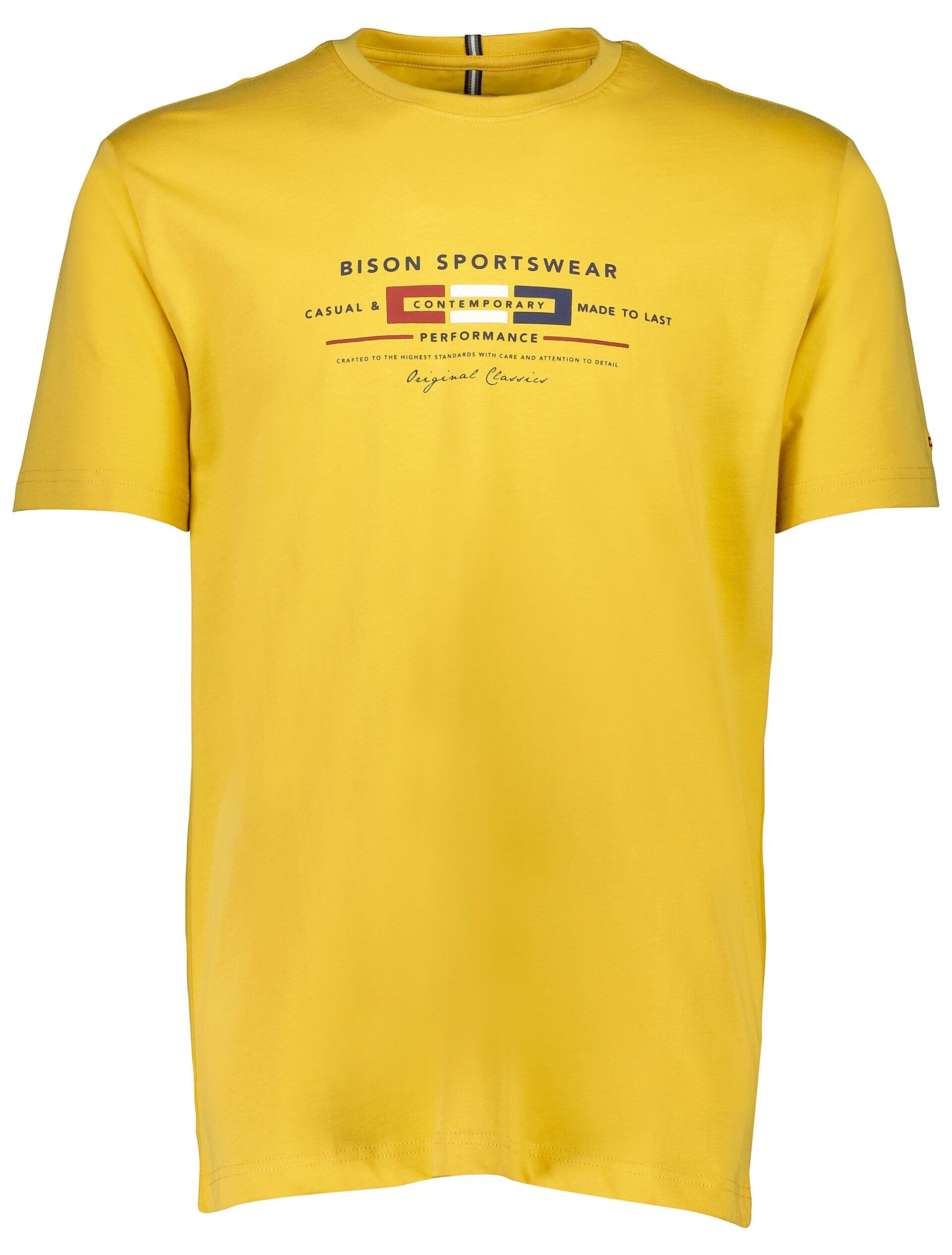 Bison  T-shirt Gul 80-400115APLUS