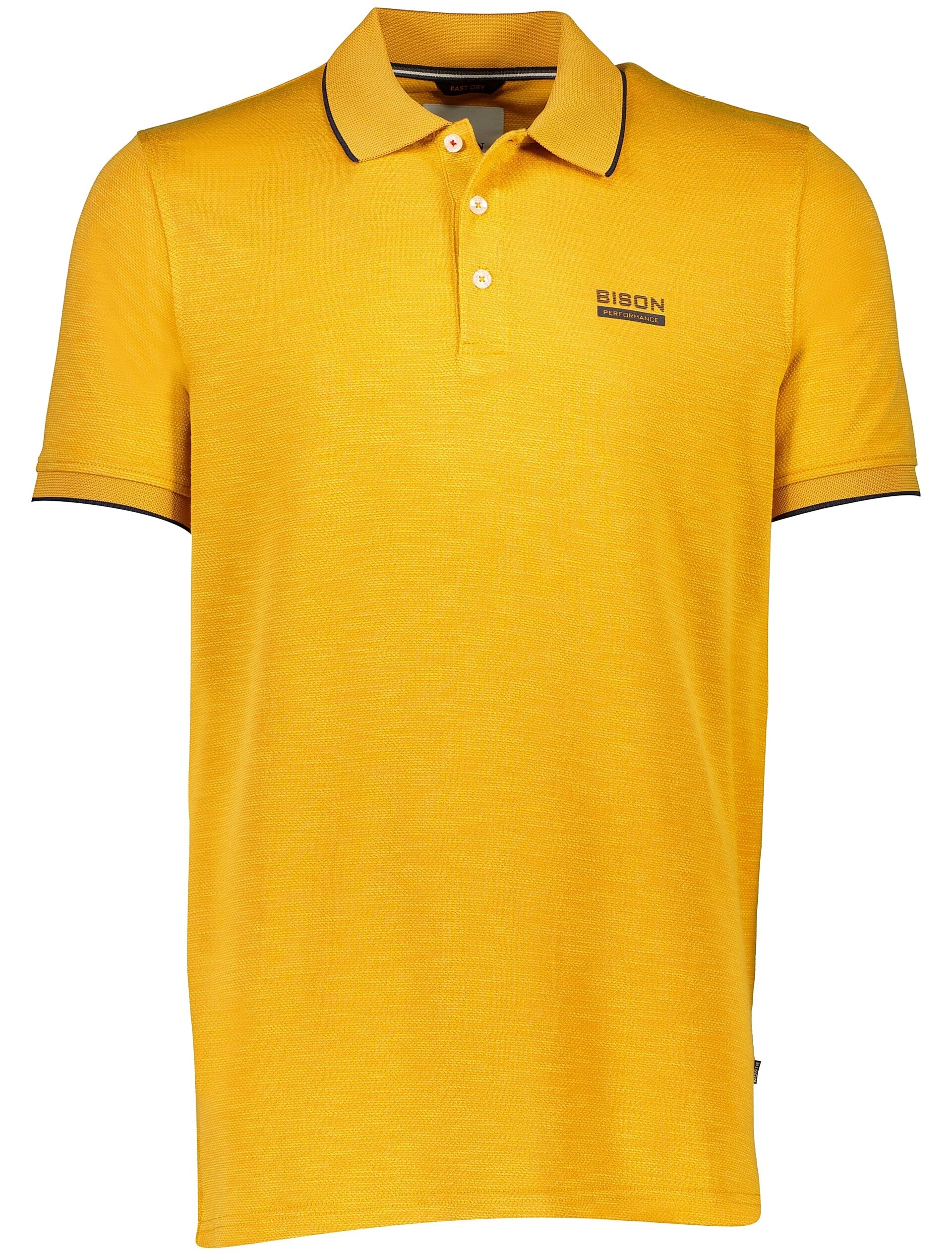 Bison Poloshirt gul / yellow