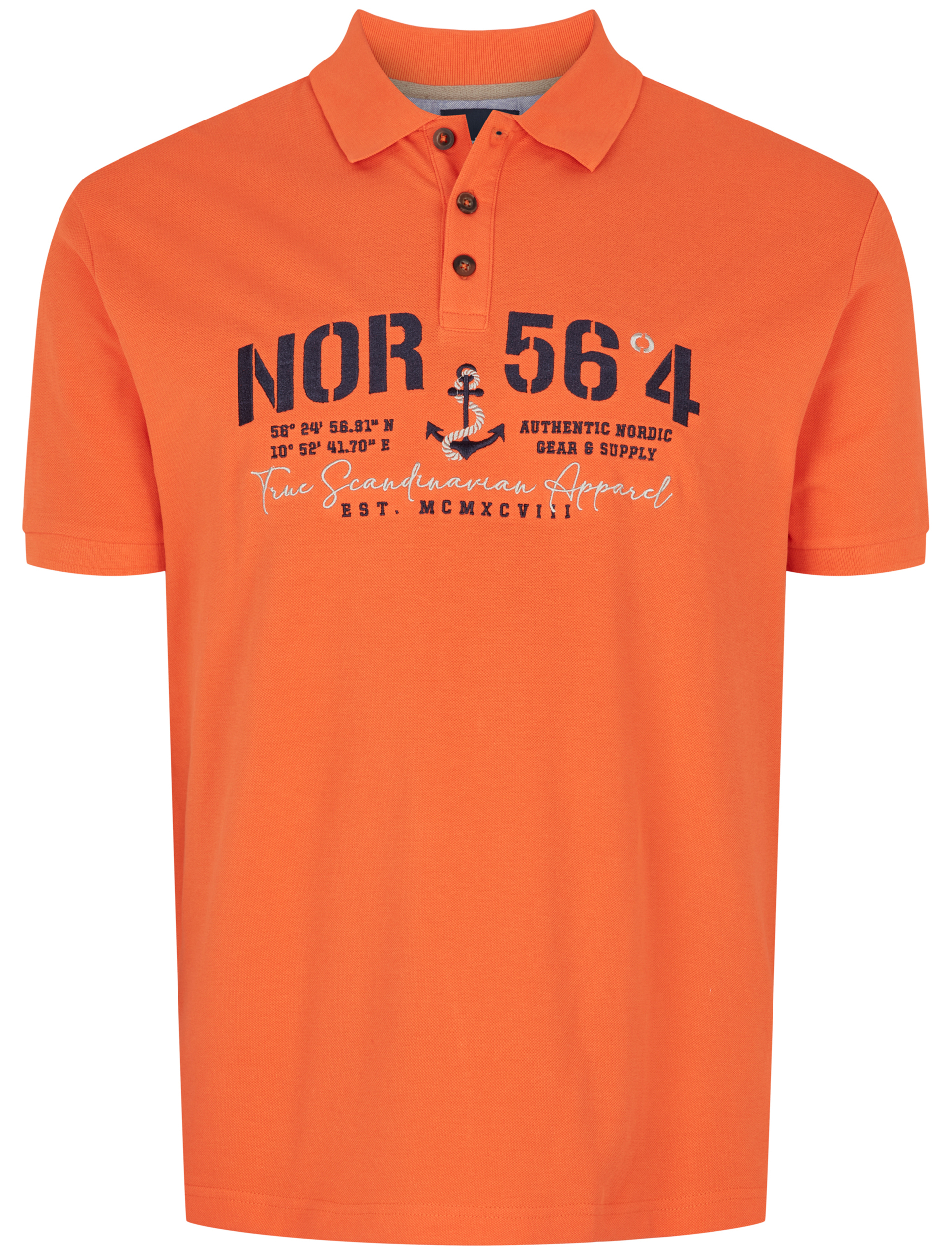 North Poloshirt orange / 200 orange