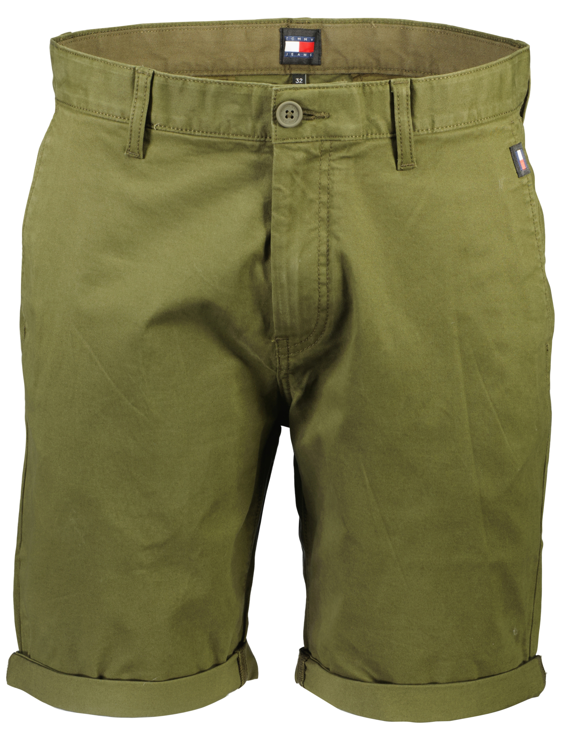 Tommy Jeans Chino shorts grøn / mr1 drab olive green