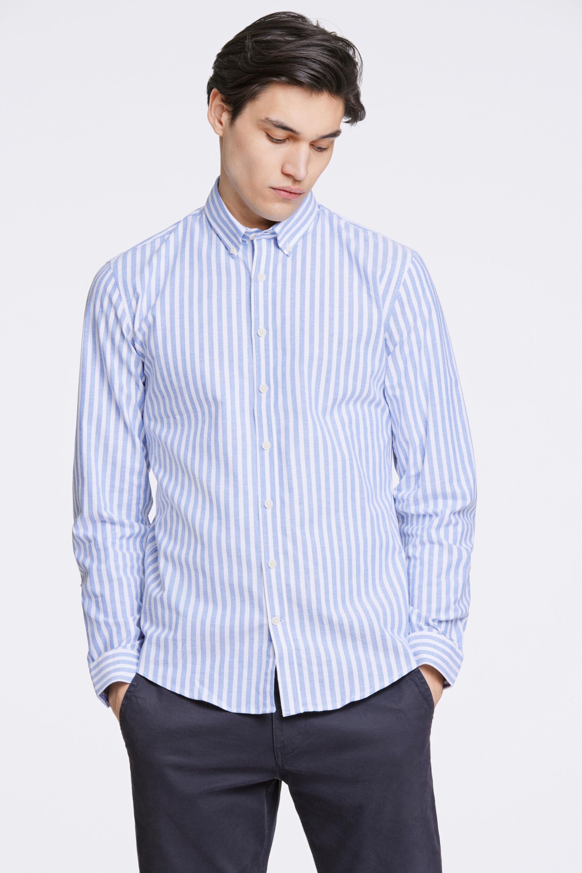 Oxfordskjorta Oxfordskjorta Blå 30-203536