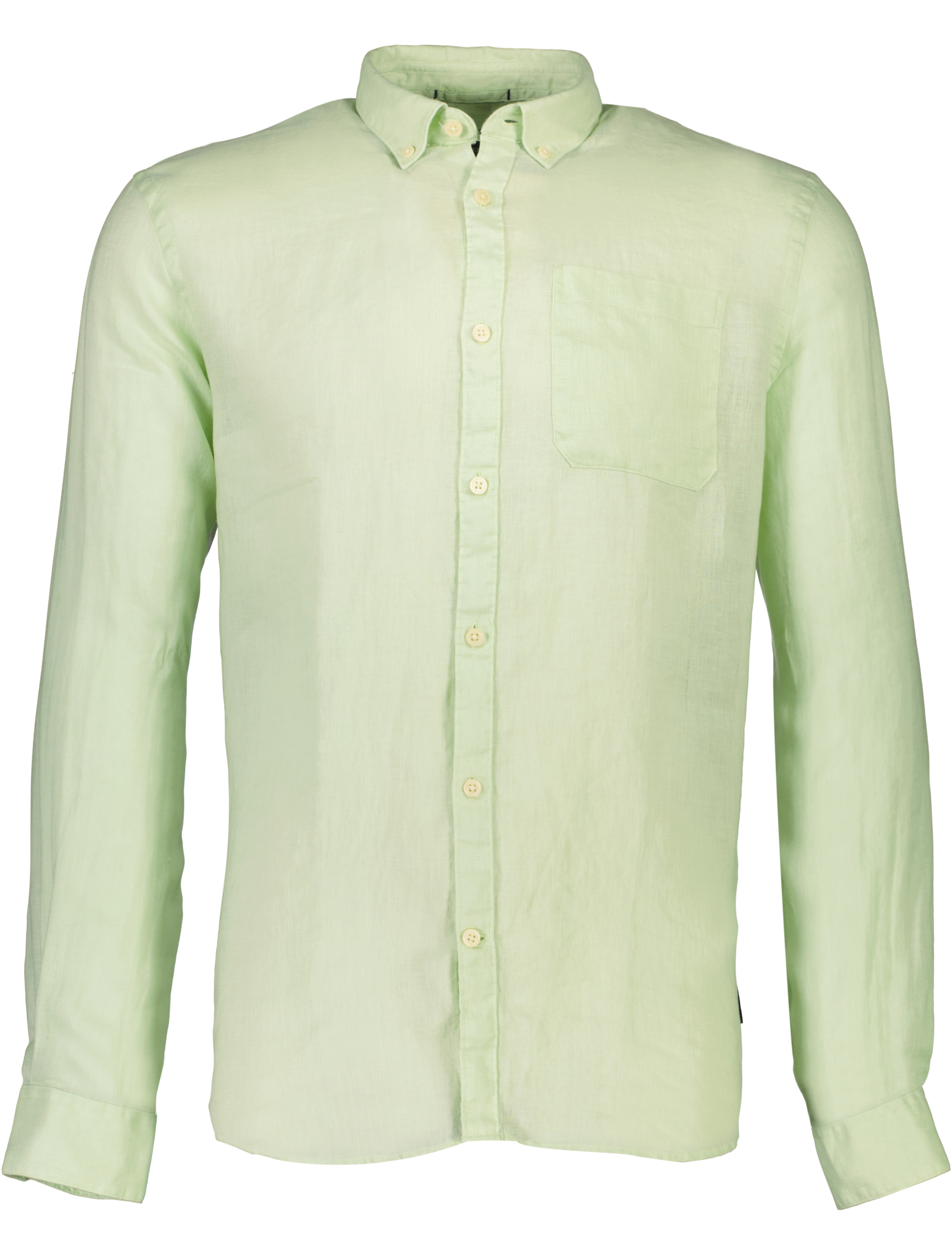 Lindbergh Leinenhemd grün / mint green