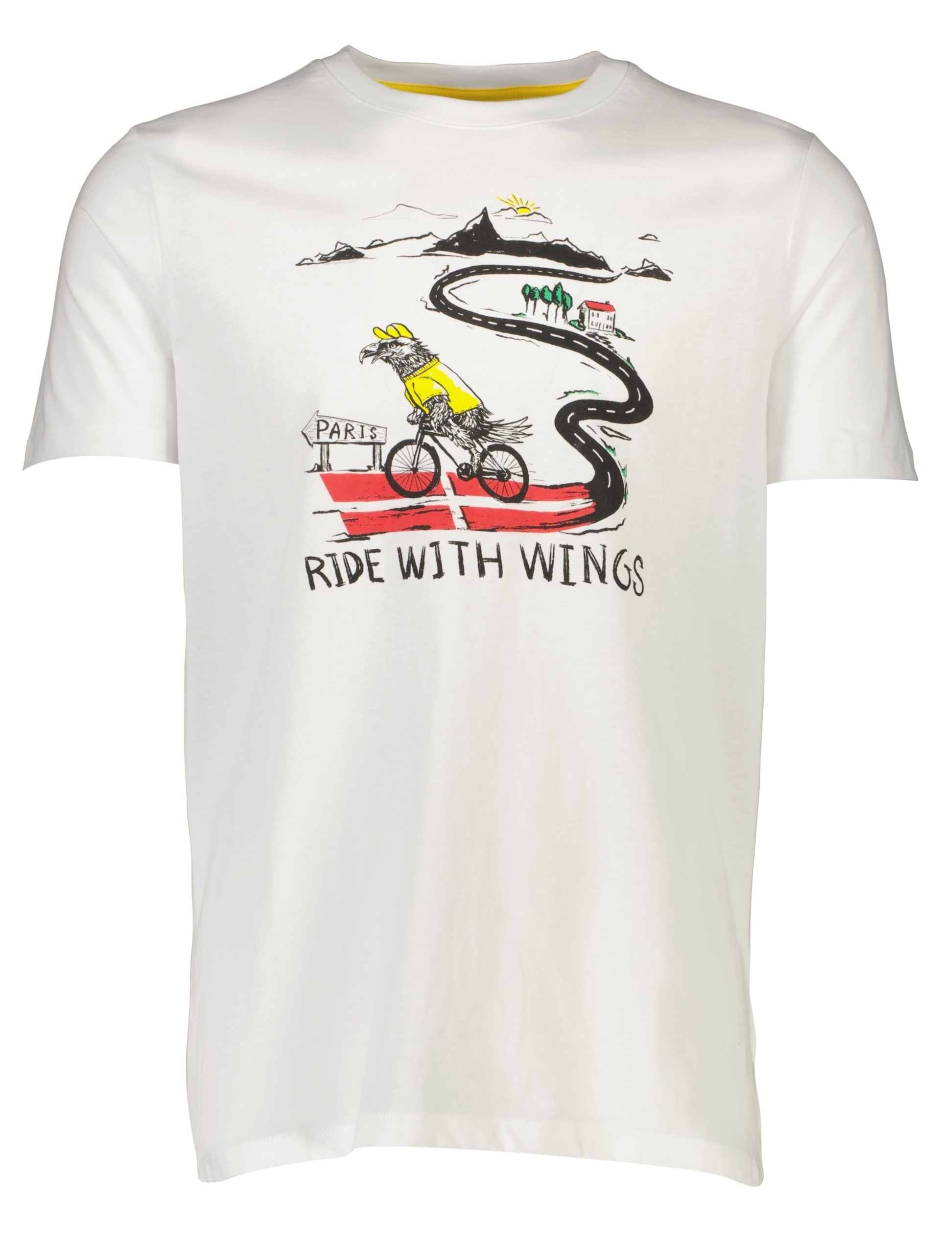 Lindbergh T-shirt wit / white c
