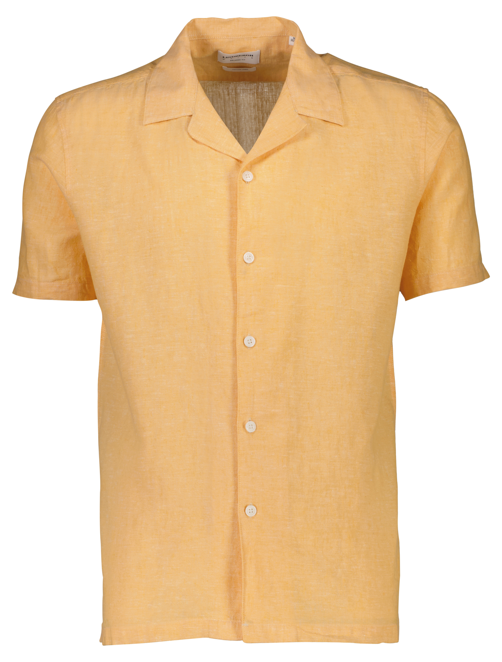 Lindbergh Linen shirt orange / lt orange
