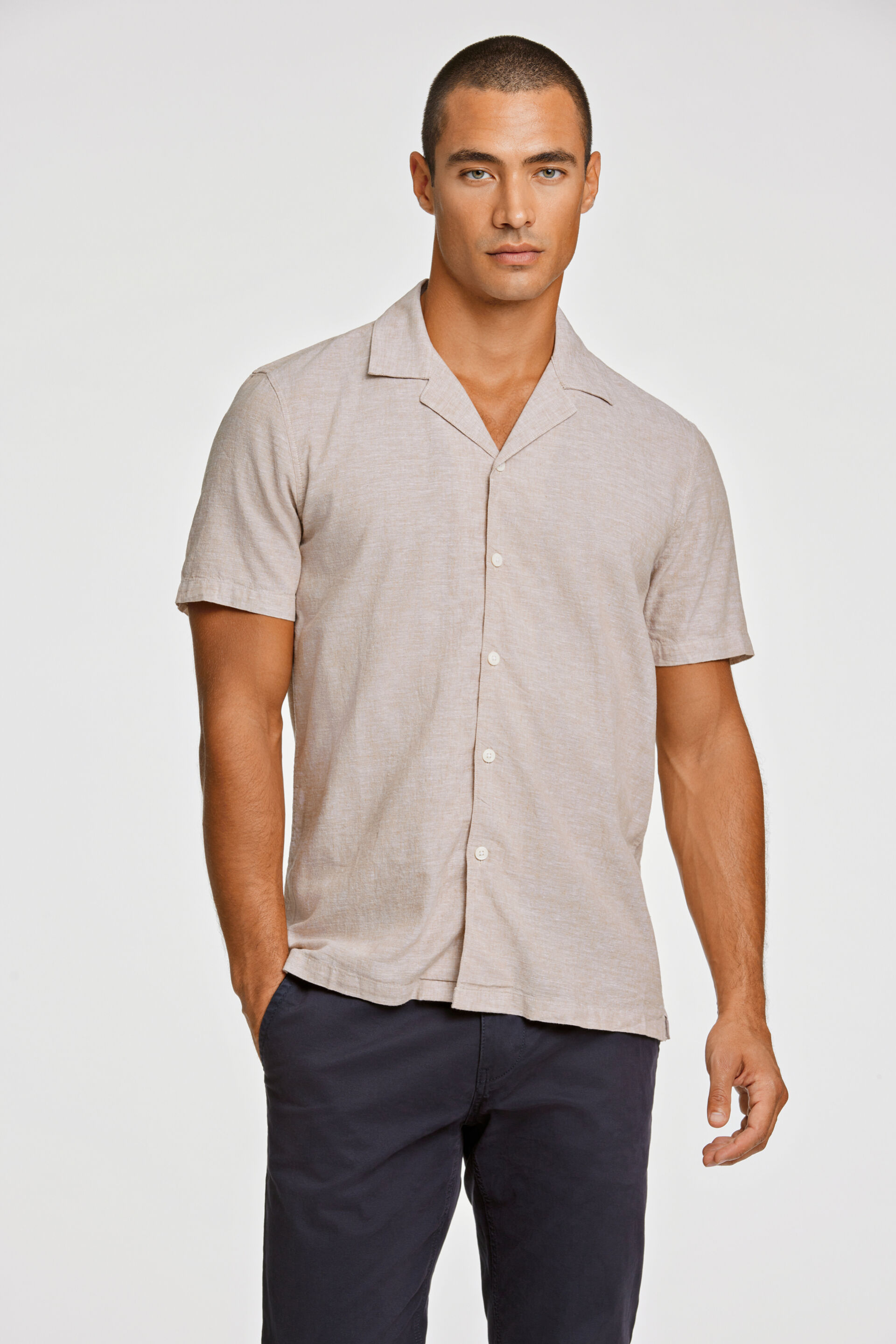 Linen shirt Linen shirt Sand 30-203319