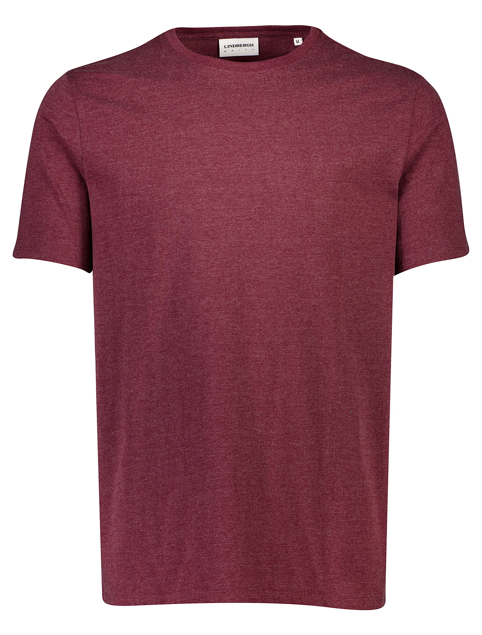 Lindbergh T-shirt rood / burgundy mel