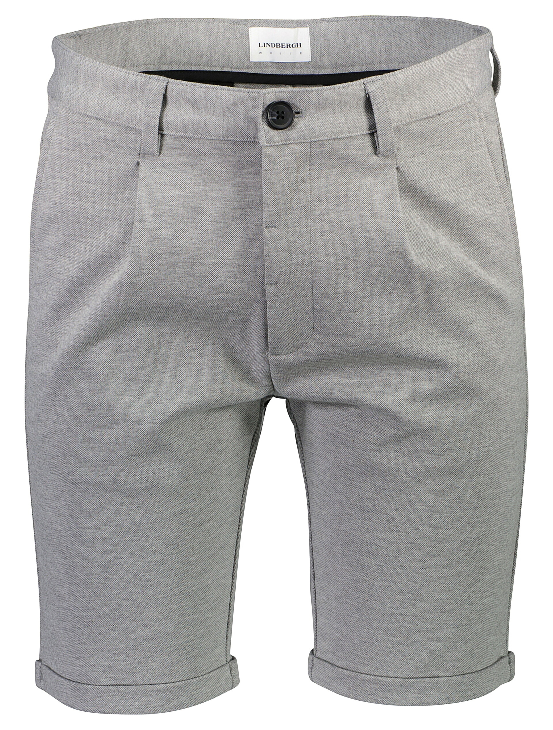 Lindbergh Pantalon korte broek grijs / lt grey mix