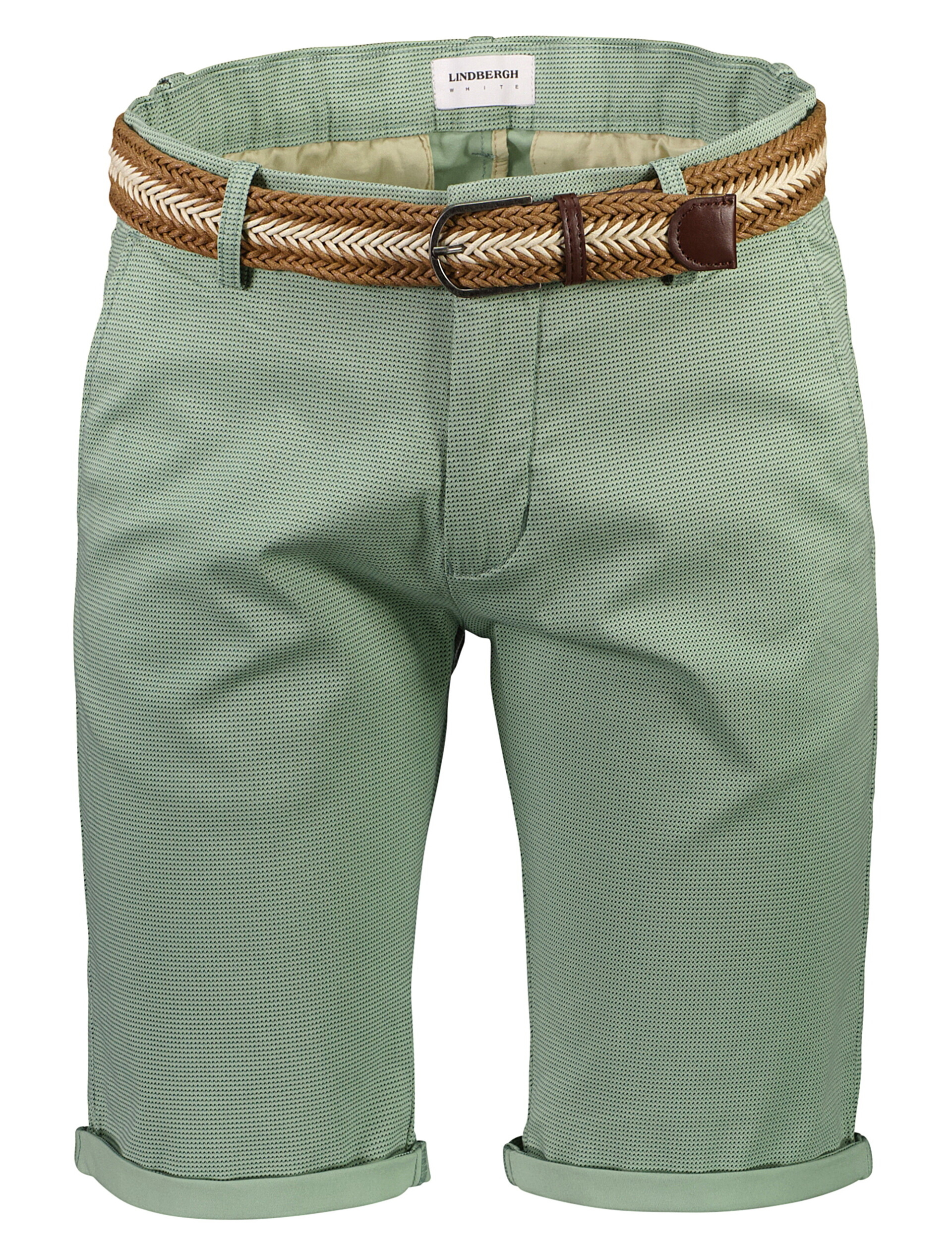 Lindbergh Chino shorts green / dusty mint