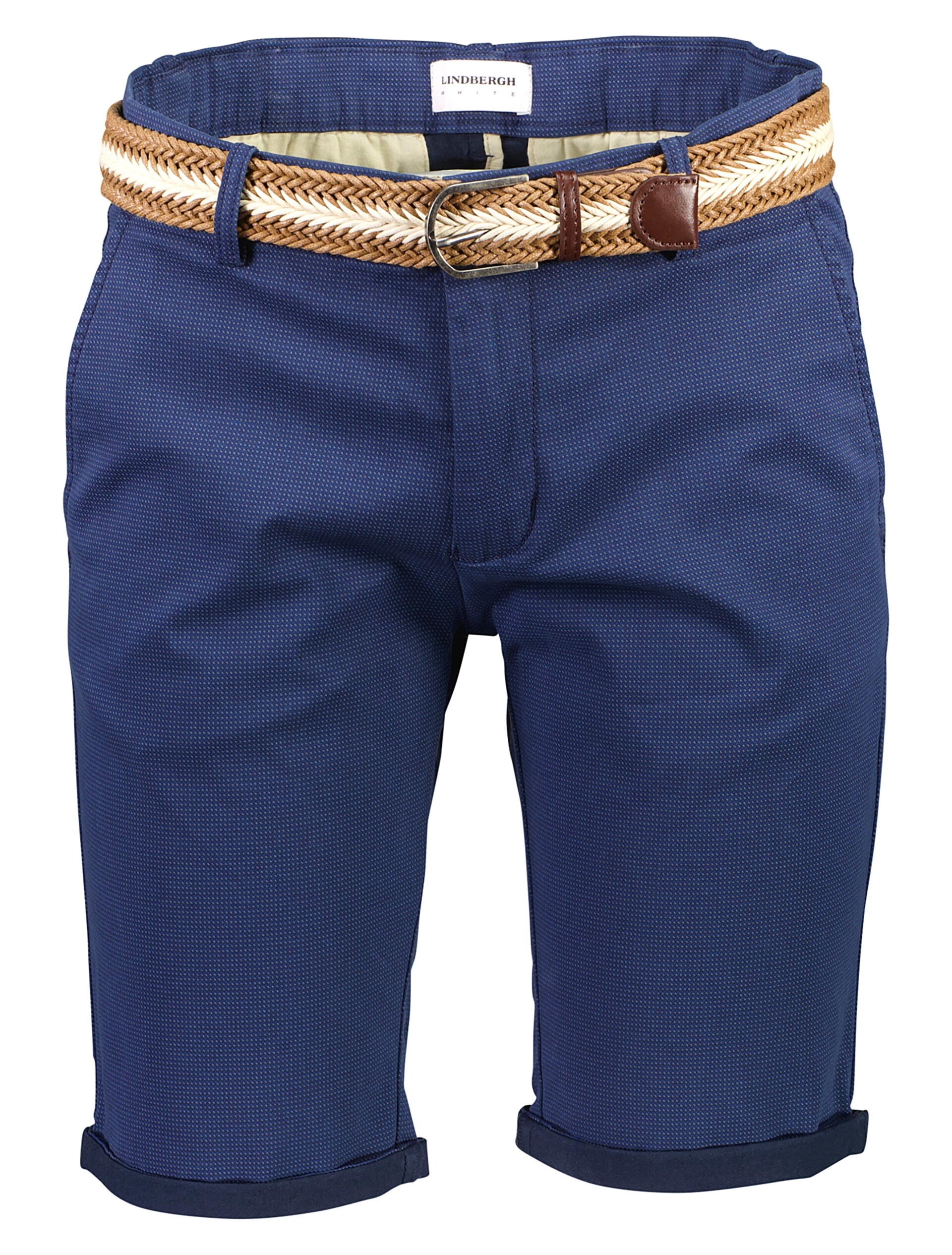 Lindbergh Chino shorts blue / navy