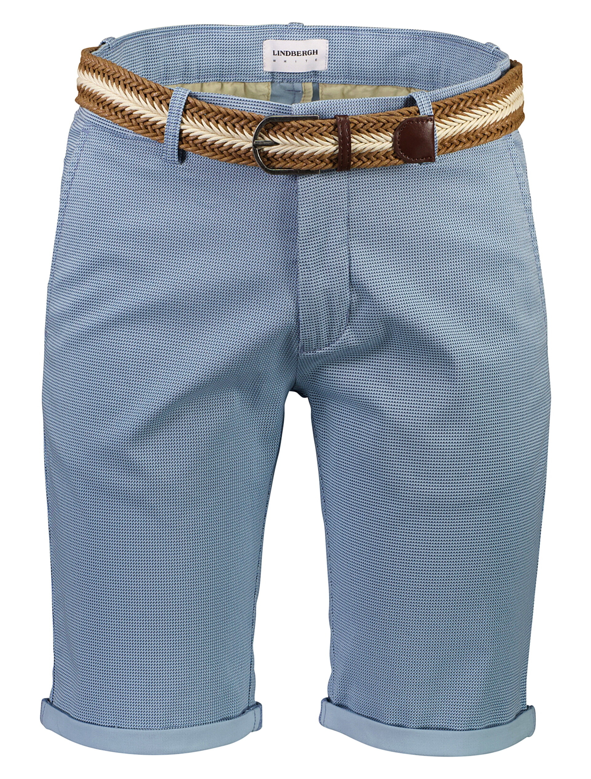 Lindbergh Chino shorts blue / pastel blue