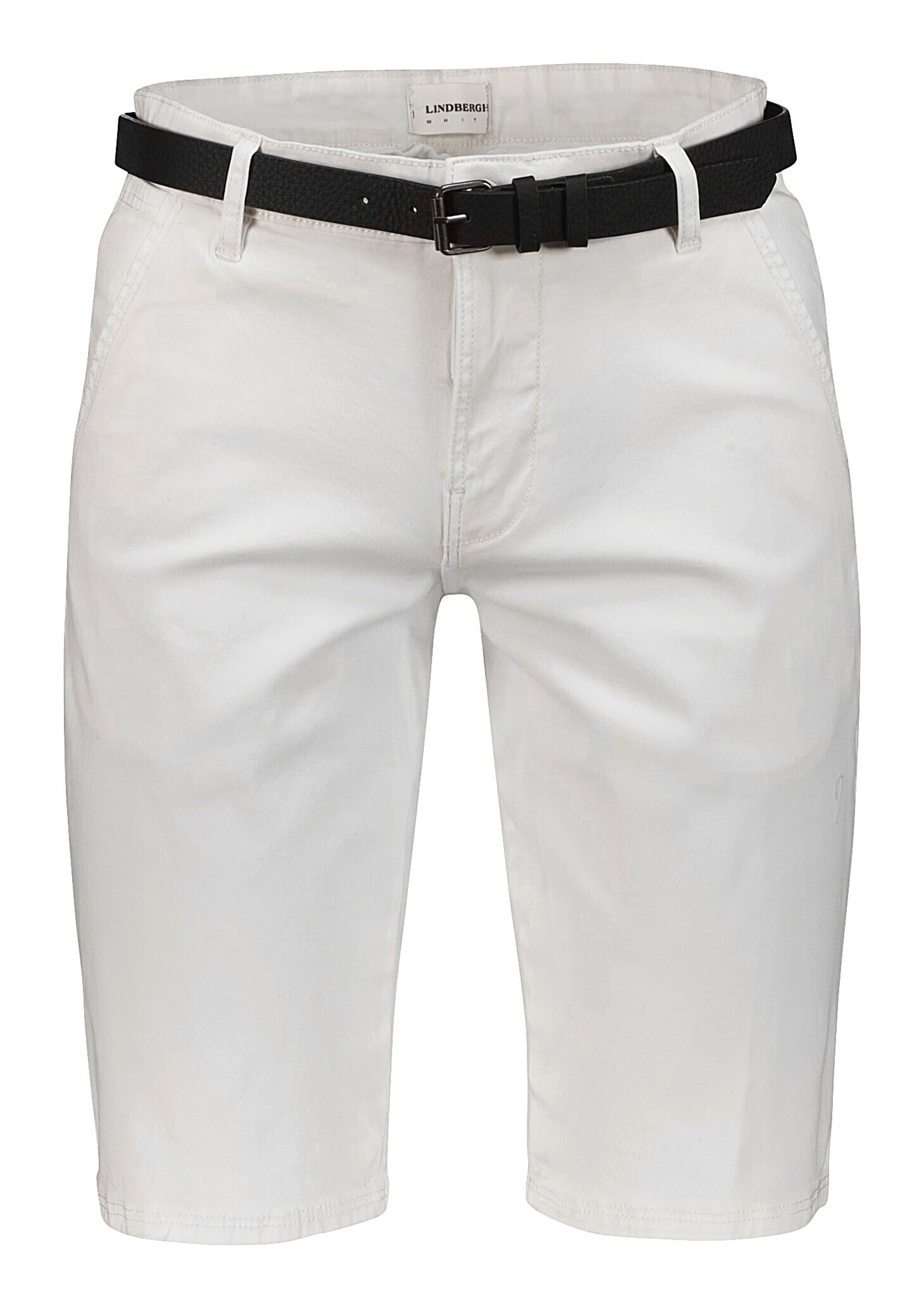 Lindbergh Chino korte broek wit / white