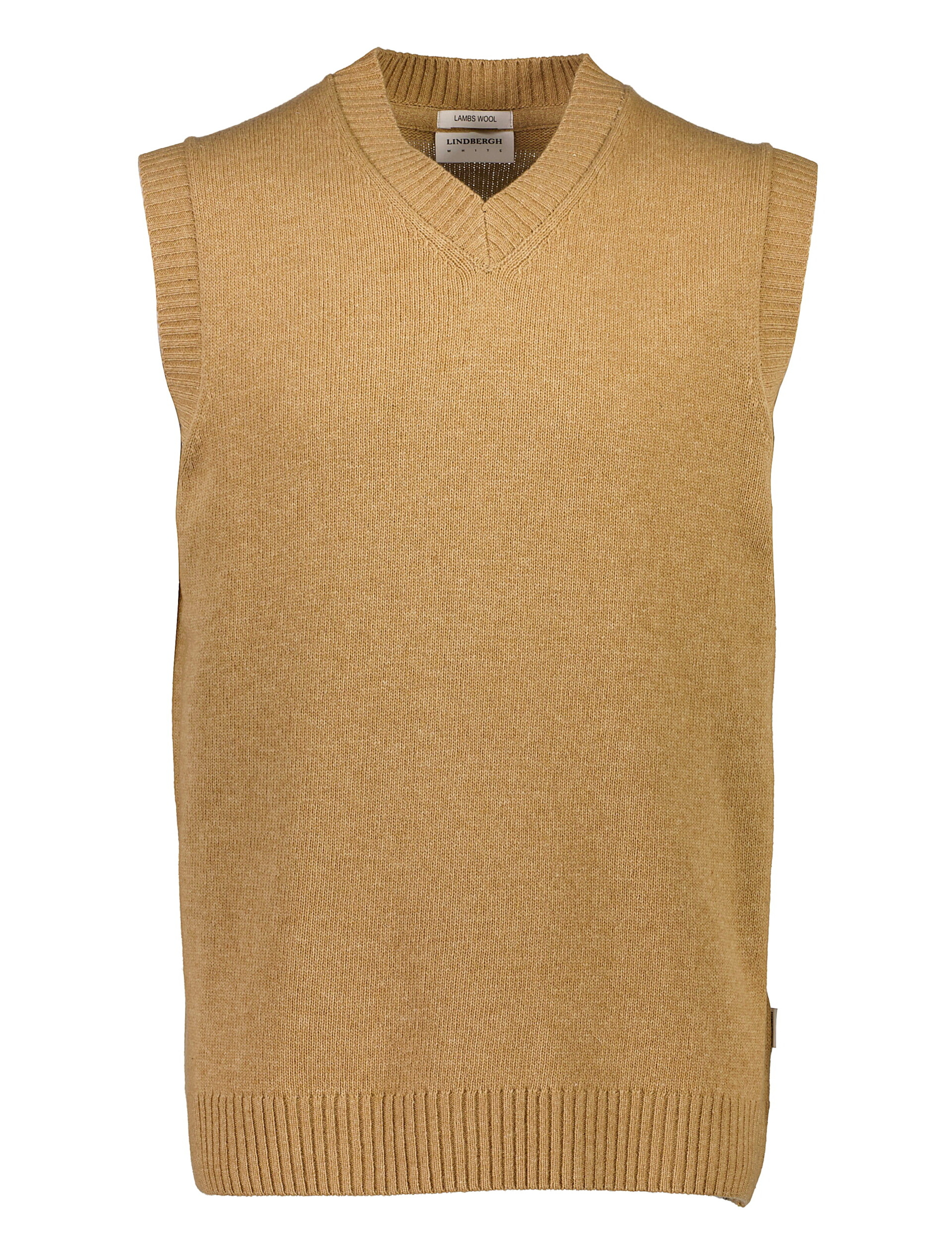 Lindbergh Knitted vest brown / camel