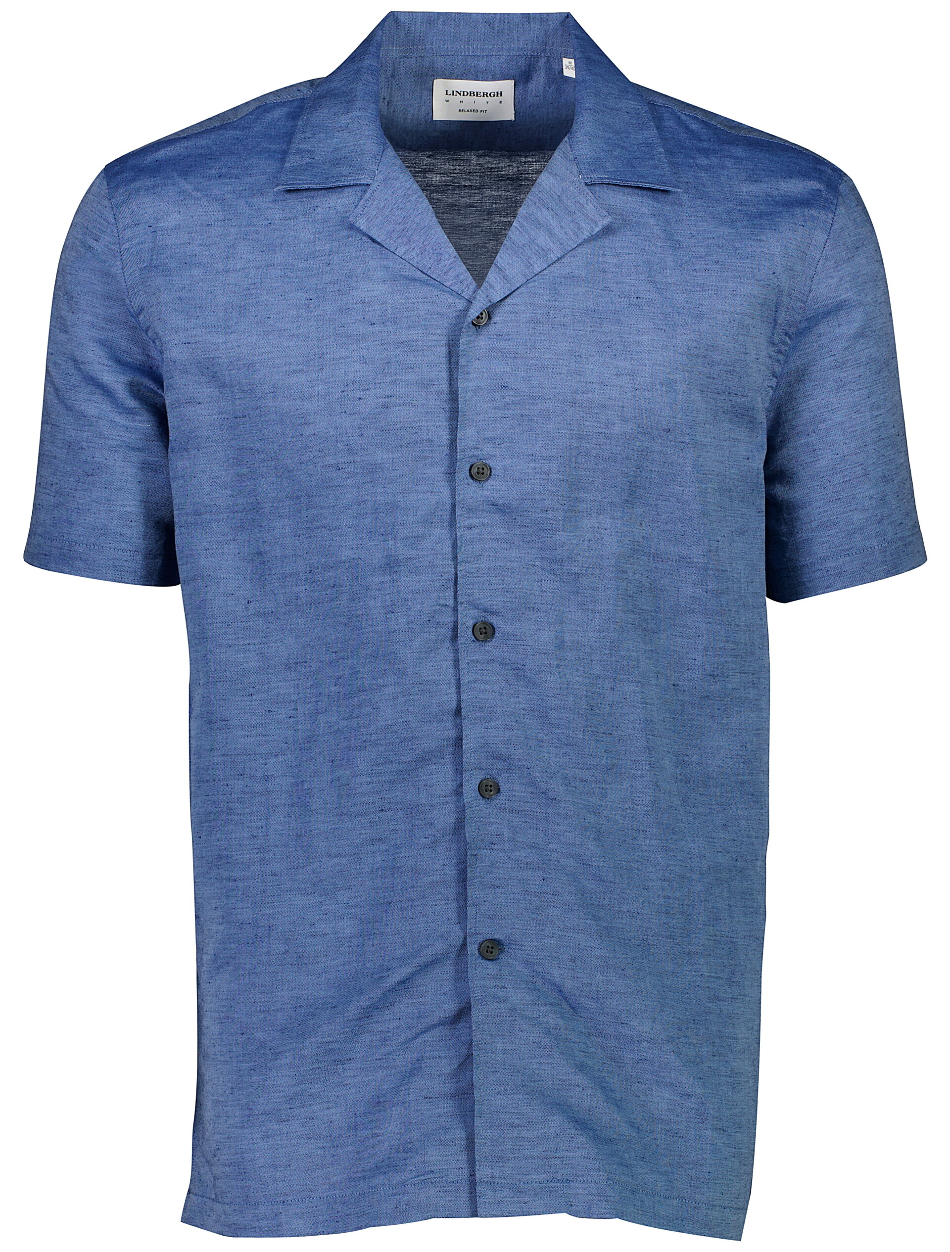 Lindbergh Linen shirt blue / dk blue