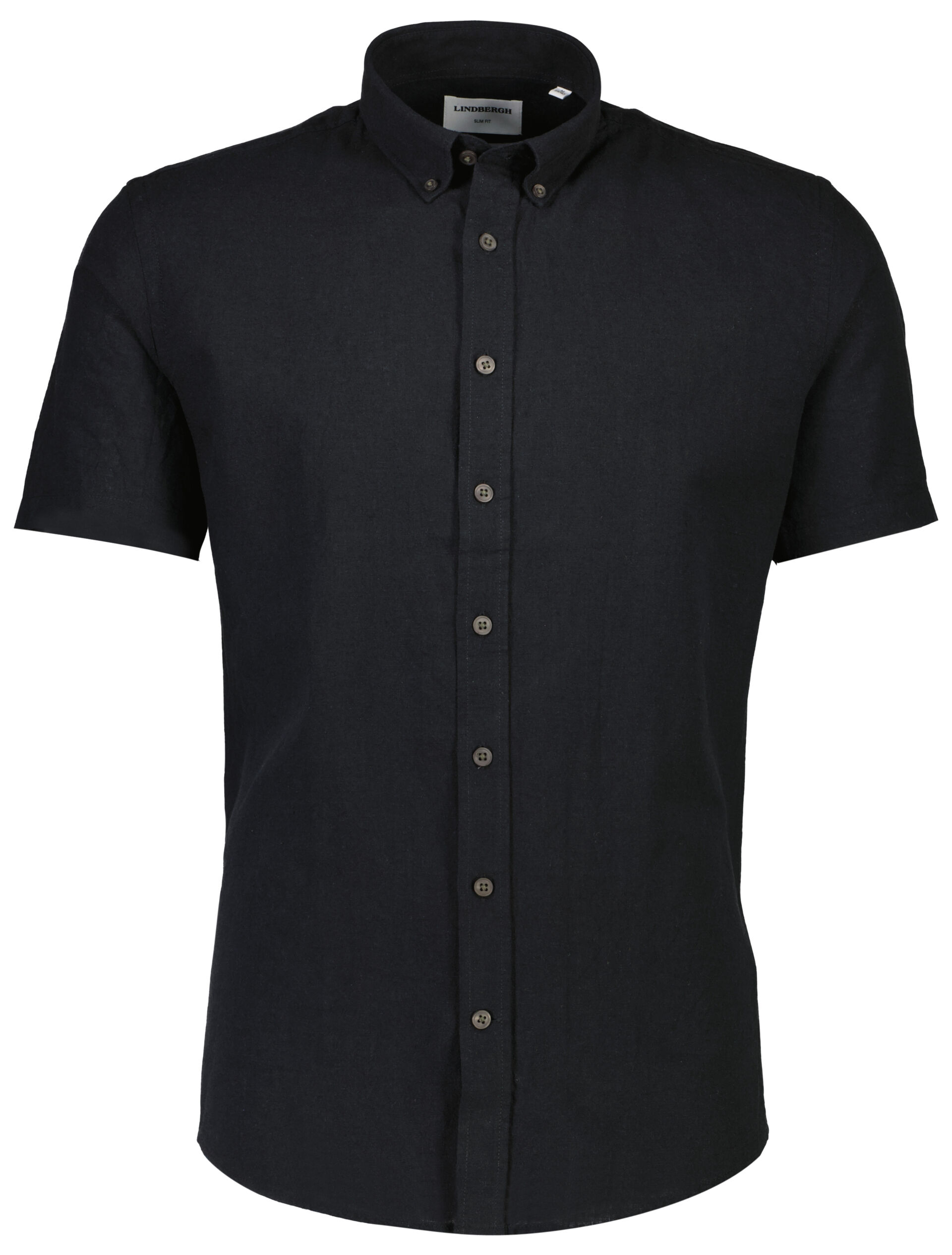 Linen shirt Linen shirt Black 30-203345A
